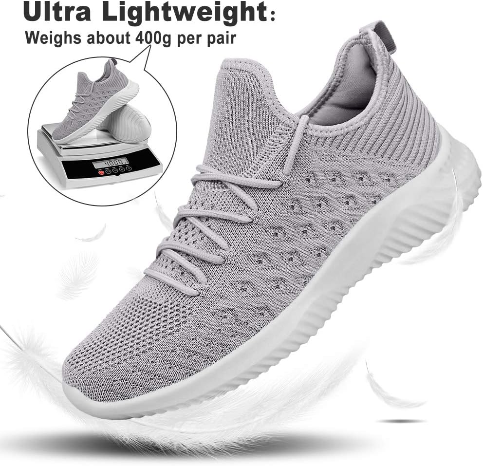 Feethit Mens Slip On Walking Shoes Mens Running Shoes Tennis Sneakers