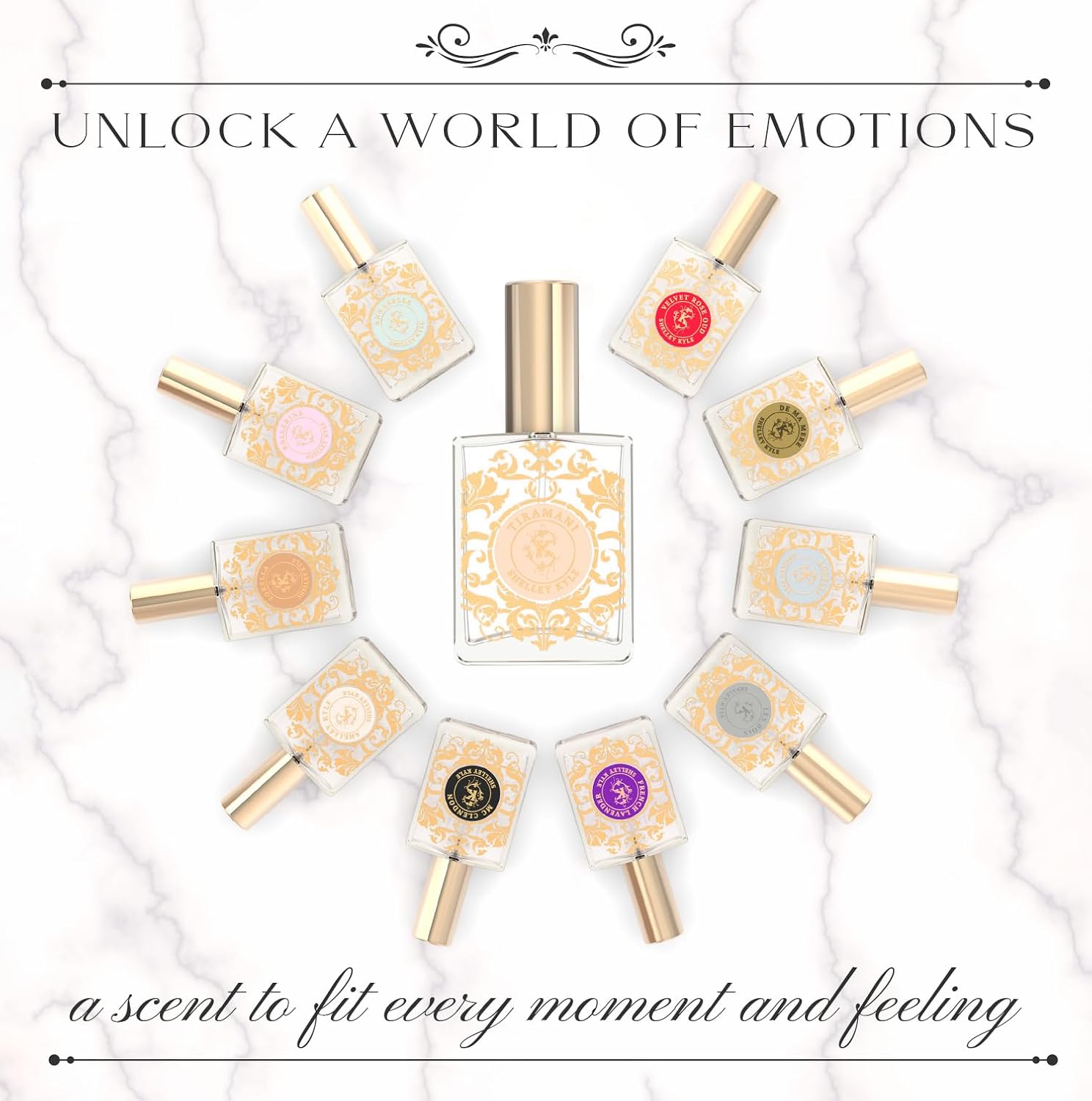 Tiramani Perfume with Perfect Floral Fragrance, Long-Lasting Scent, Great Choice for Everyday Wear, 30ml
