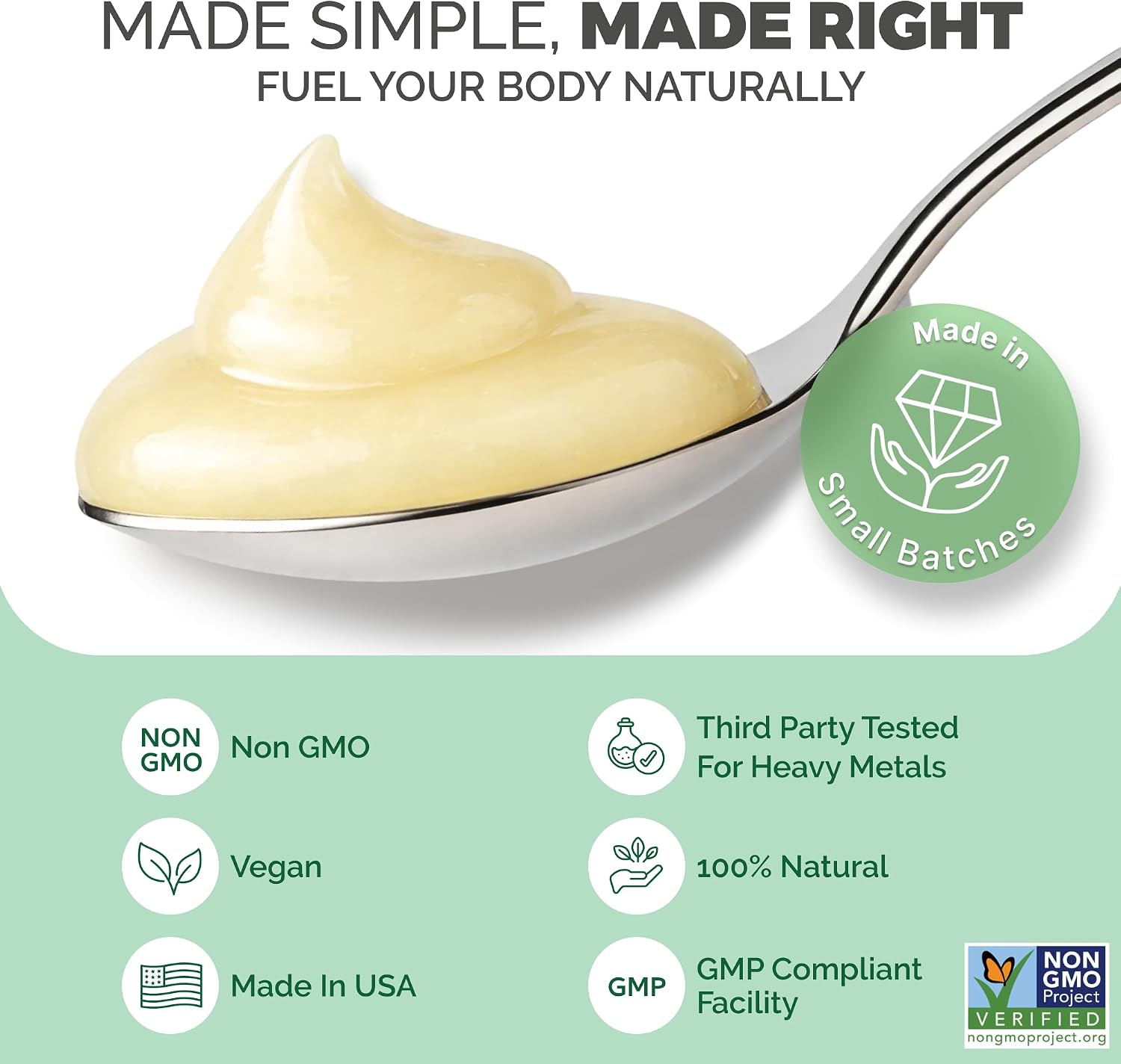 EverSmith Organics Wildcrafted Irish Sea Moss Gel, Mango Pineapple, 1 Jar