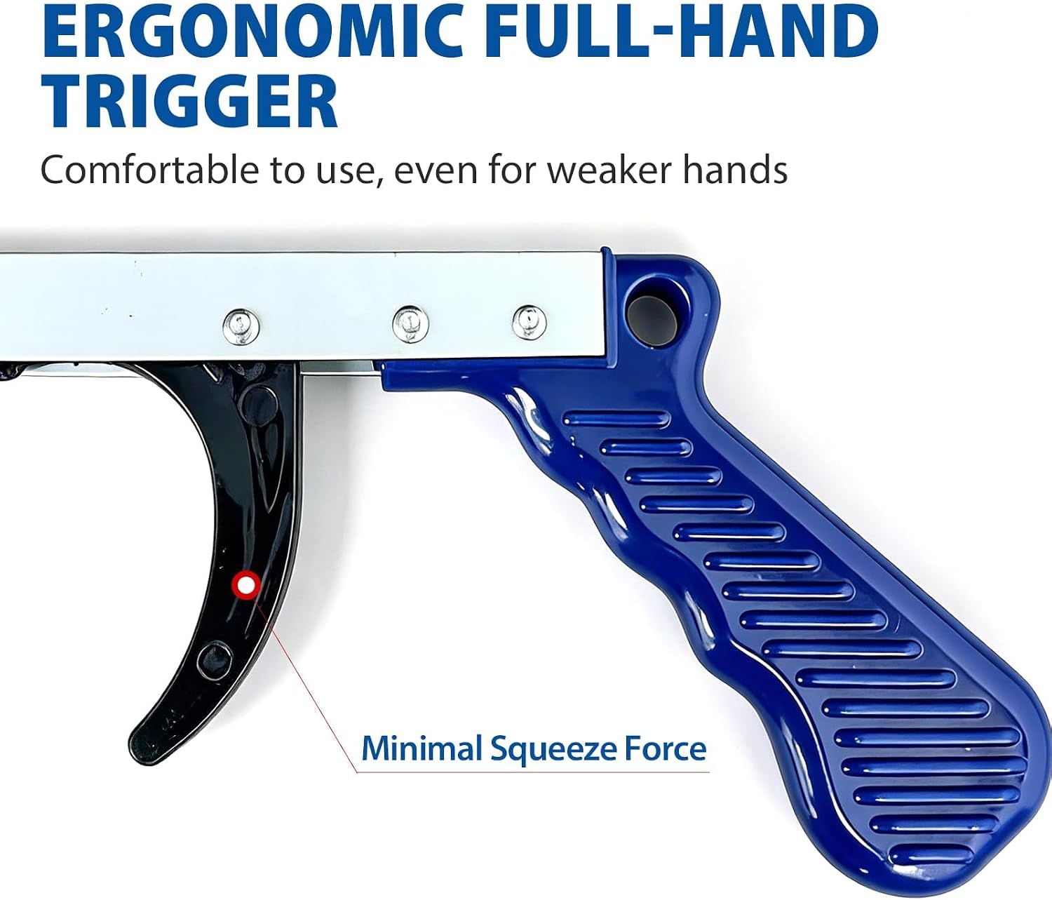Blue Jay 26" Reacher Grabber Tool for Seniors - Lightweight Trash Picker Upper & Pick Up Stick with Magnetic Tip - Long Reach Mobility Aid for Wheelchair & Surgery Recovery