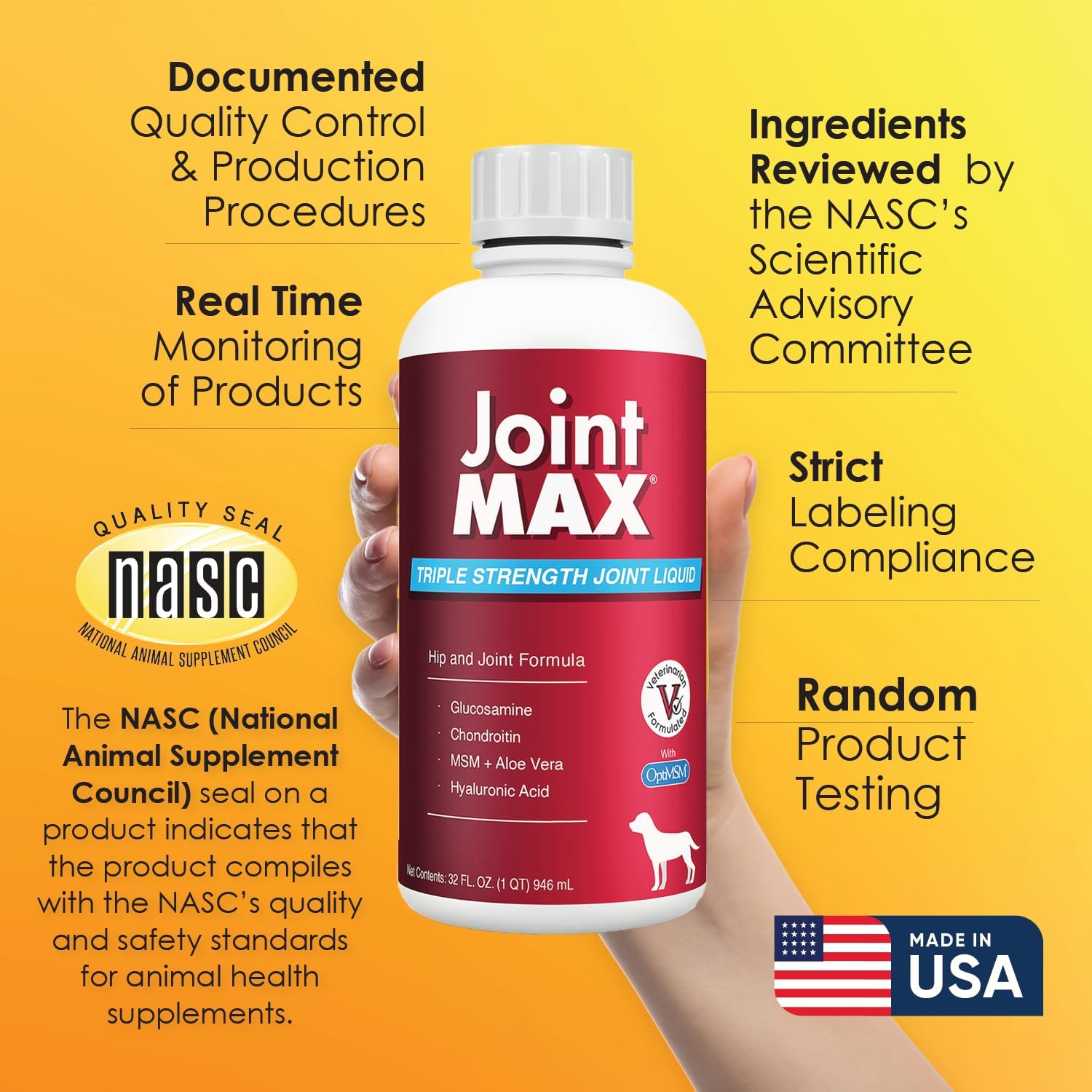 TS Joint Supplement Vet Formulated Pain & Inflammation Relief Treats Hip Dysplasia & Arthritis.Glucosamine, Chondroitin, Turmeric, MSM, HA, Creatine, Omega 3 EPA+DHA. All Dogs 240 Soft Chews