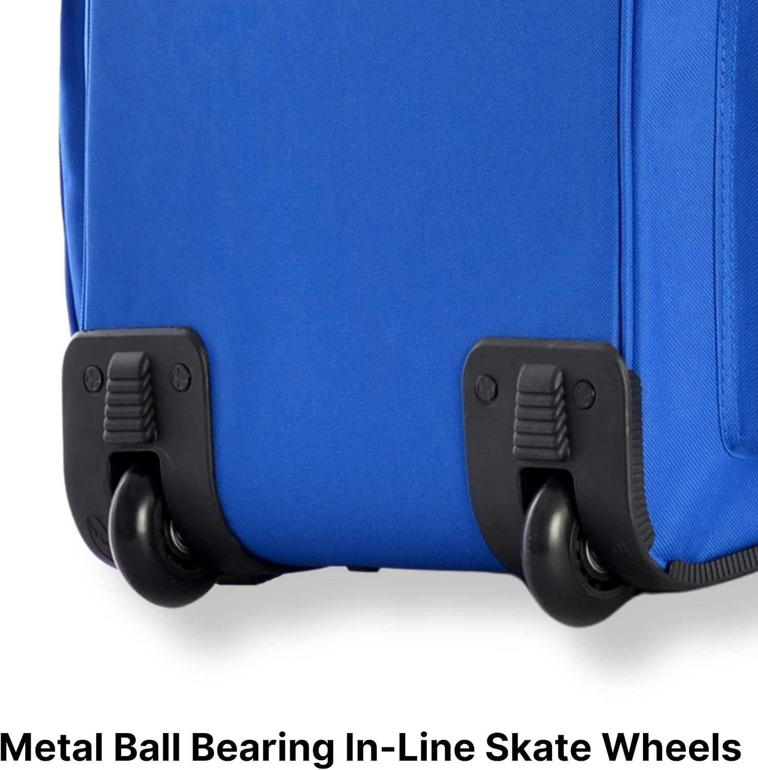 Olympia U.S.A. 33 inch Jumbo Size 8 Pockets Wheeled Rolling Duffel Bag Water Resistant Luggage Lightweight Travel Suitcase with Retractable Handle