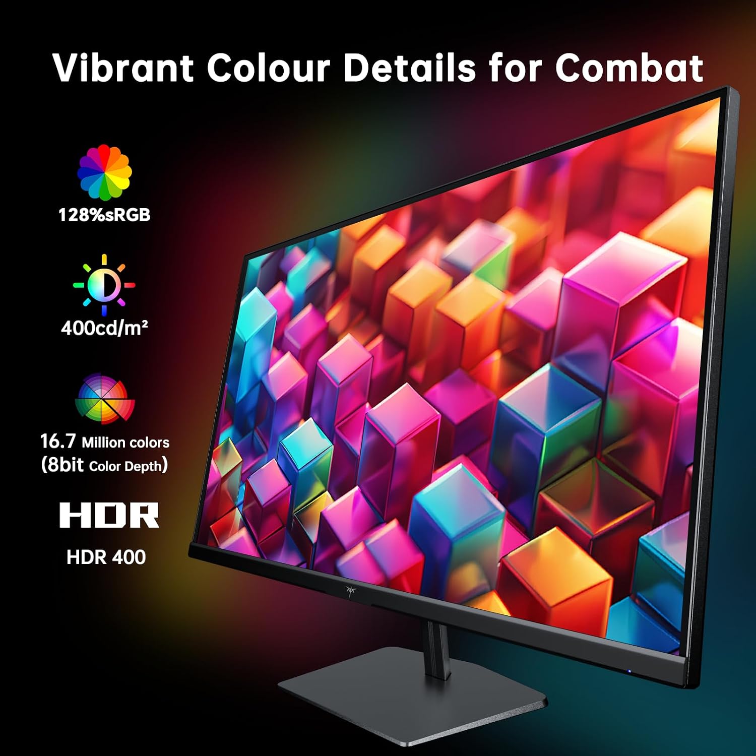 KTC 24.5 Inch Gaming Monitor, 180Hz OC 200Hz Monitor FHD, Fast IPS, H25T7 | 1080P Monitors 1ms, 128% sRGB HDR10, Adaptive Sync, HDMI DP, VESA Tilt Adjustable for Xbox PS5 Switch, HDMI Cable Inc.