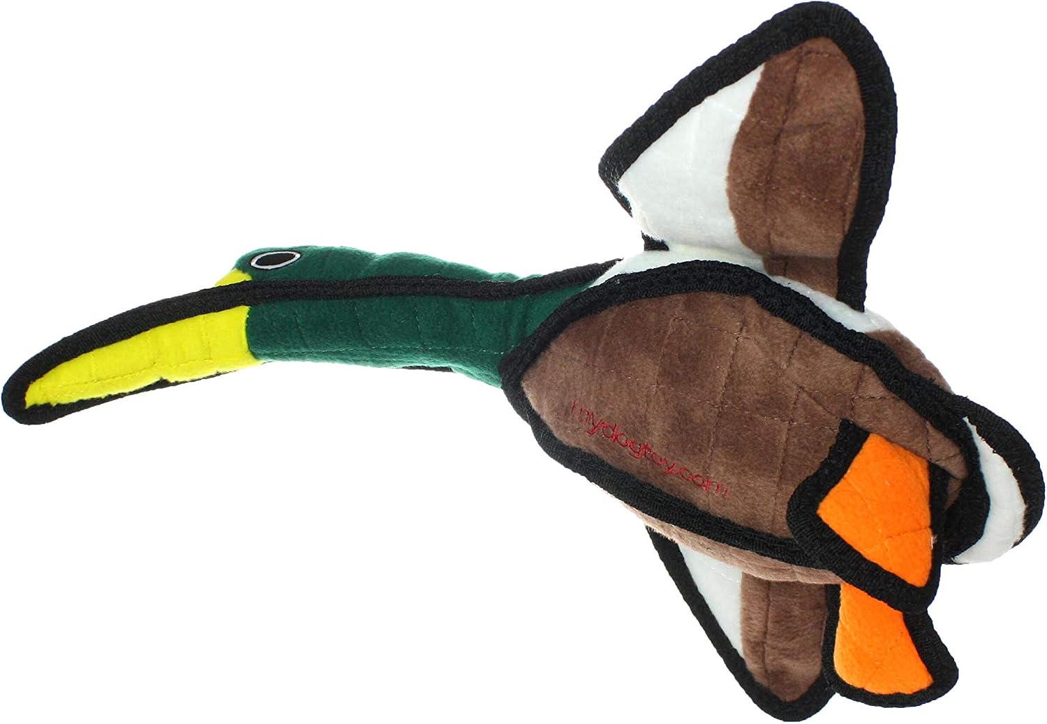 TUFFY® : Cow Dog Toy: Ultra Durable Plush Toy with Multiple Layers & Reinforced Seams, Washable and Floats, Original Construction