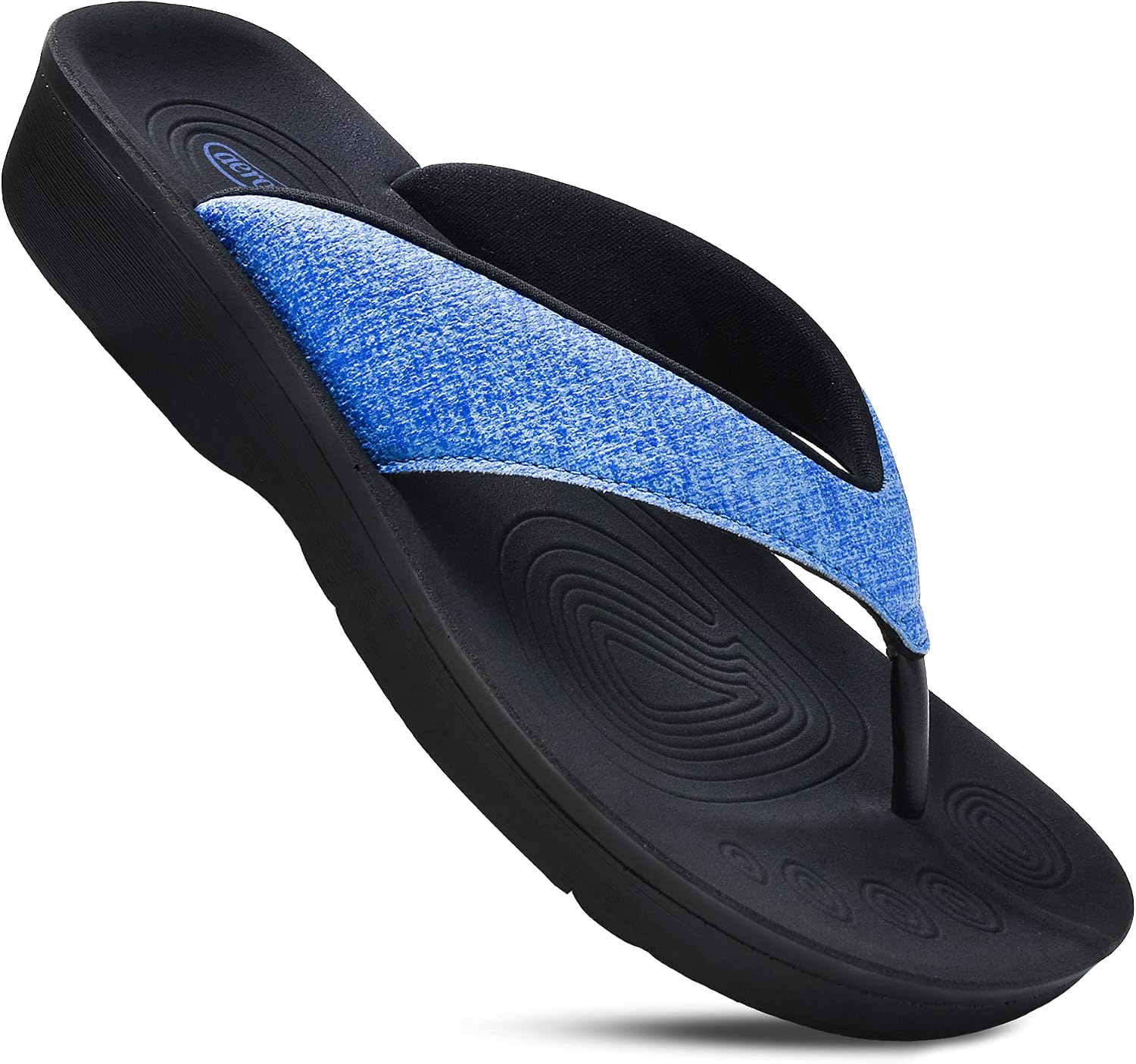 AEROTHOTIC Comfortable Arch Support Flip Flops for Women Orthotic Sandals