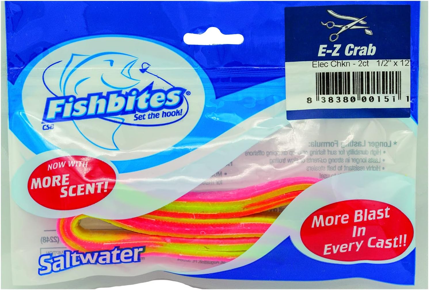 Fishbites E-Z Crab - Longer Lasting