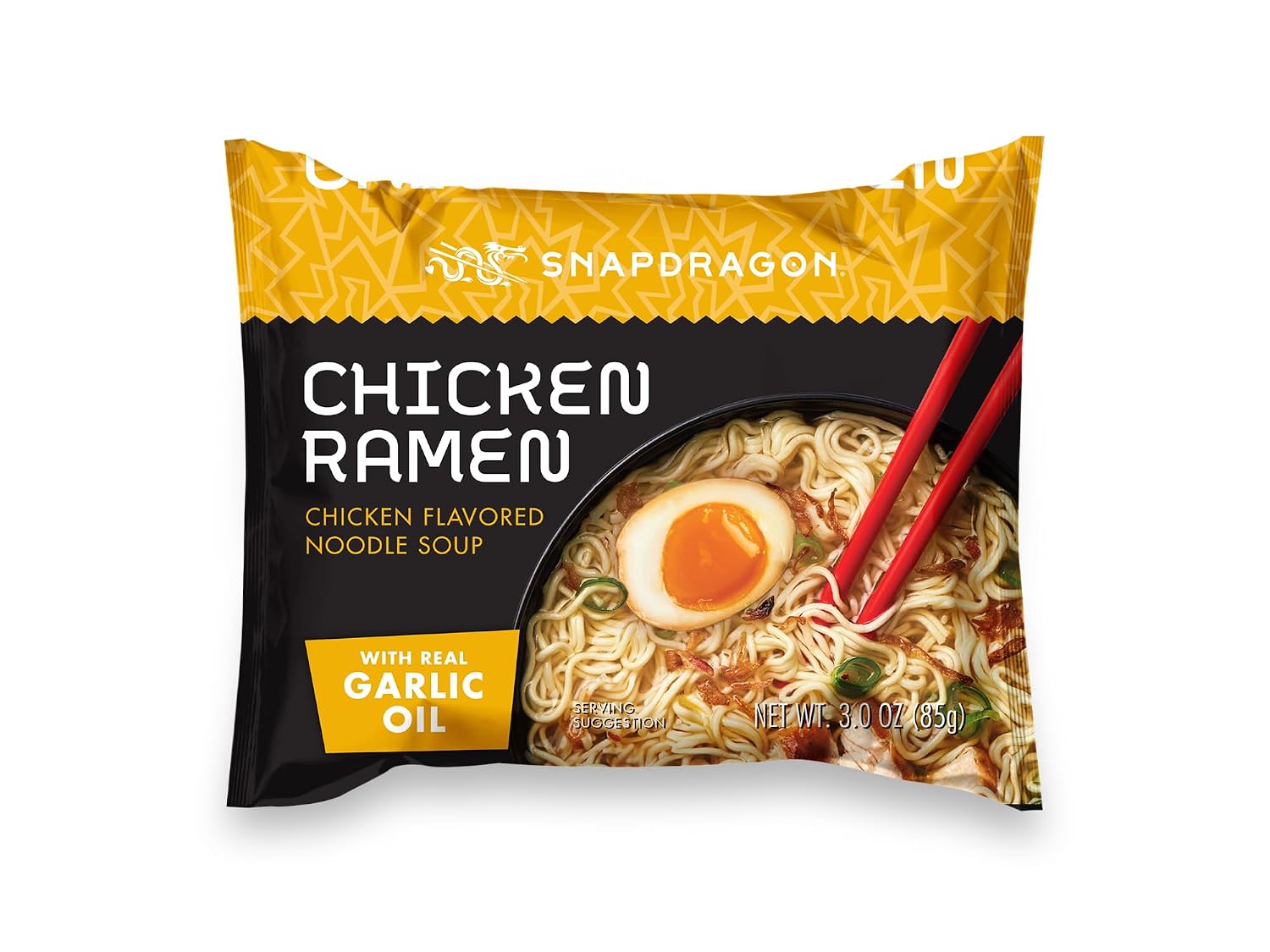 Snapdragon Miso Ramen Cup Noodles - 6 Pack Instant Ramen Bowl with Authentic Wheat Noodles, Soup Sauce Base