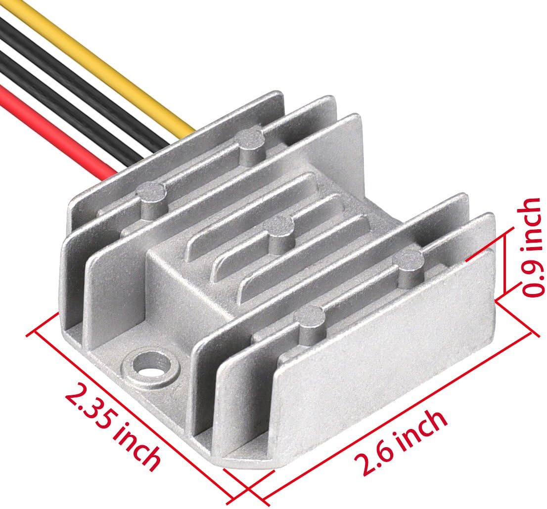 DC 24V to 12V 40A 480W Buck Transformer Waterproof Step-Down Voltage Converter Regulator