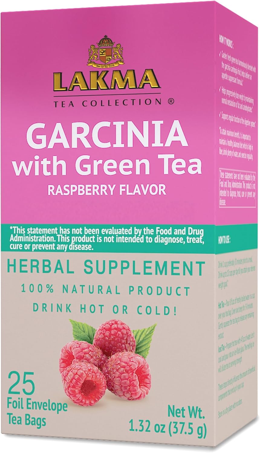 HYLEYS Lakma 14 Day Weight Loss Kit Green Tea - 42 Tea Bags