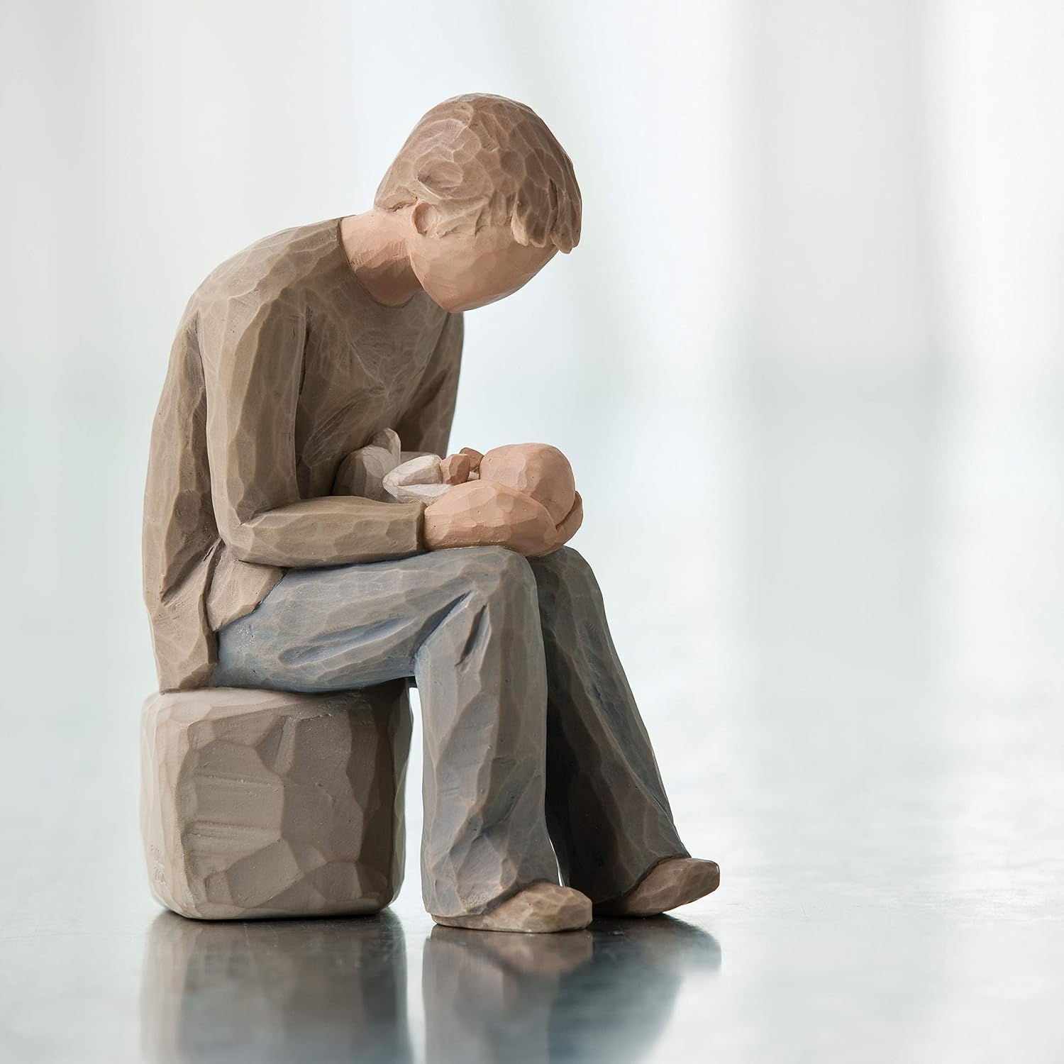 Willow Tree Nurture, Sculpted Hand-Painted Figure | Hand-Painted Resin Figurine, Sculpted by Artist Susan Lordi, Celebrates Loving Family Relationships, Family Grouping