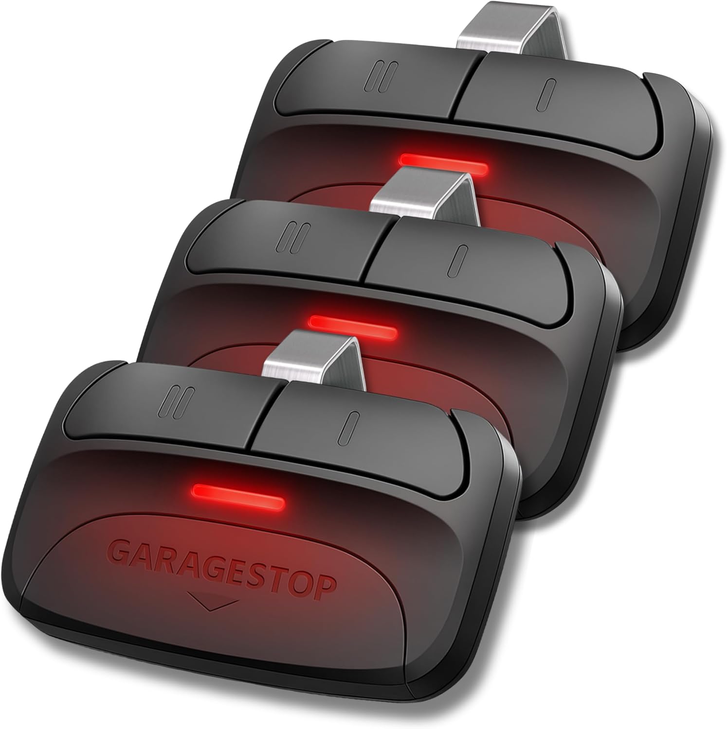 2X Universal Garage Door Opener Remote KLIK1U 375UT 375LM Garage Clicker