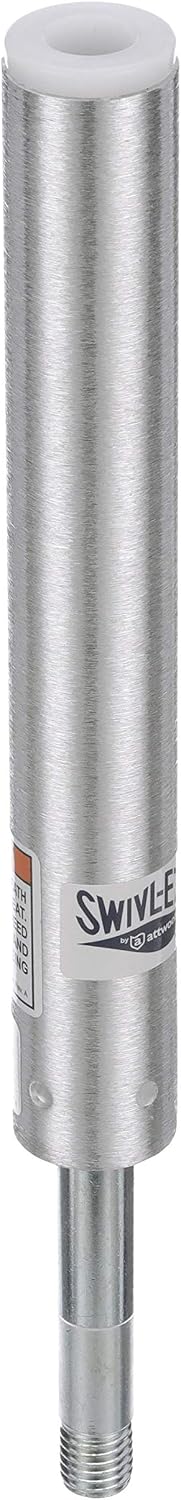 Attwood Lock’N-Pin ¾-Inch Pin Post for Boat Seats, 11 Inches Tall Fixed Height, 1.5-Inch Diameter Brushed Aluminum, Threaded, Steel Pin, SP-2114-T
