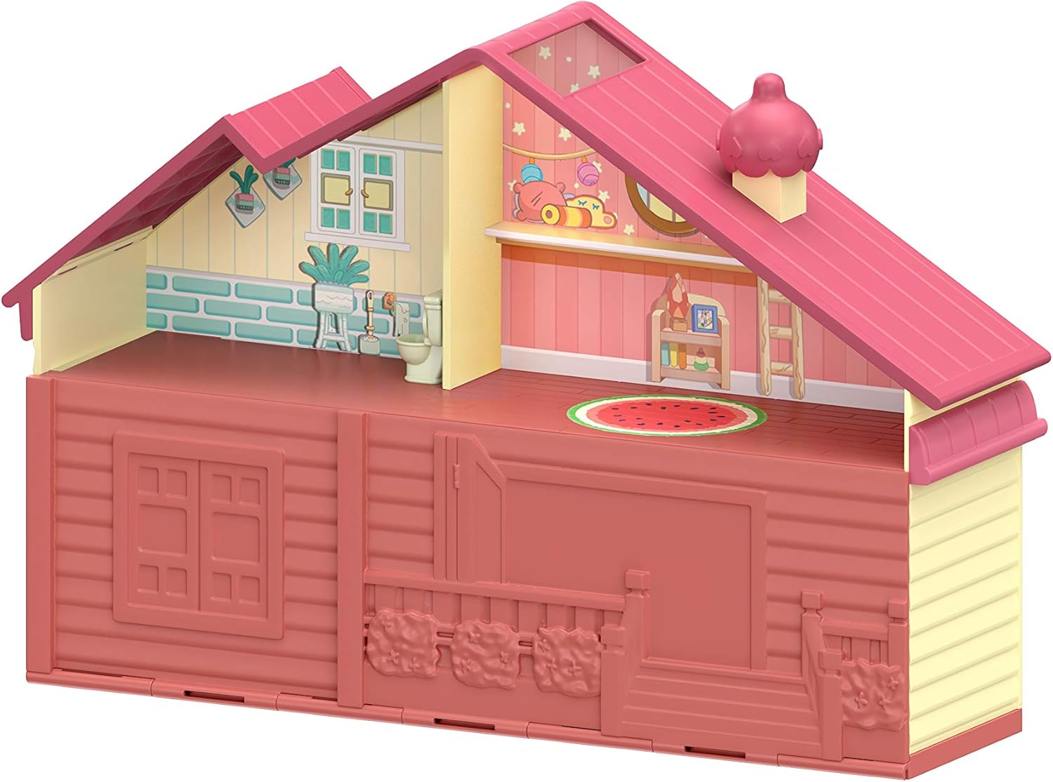 Bluey Toy House Mega Bundle, Family Home & BBQ Playhouse, Ages 3-5
