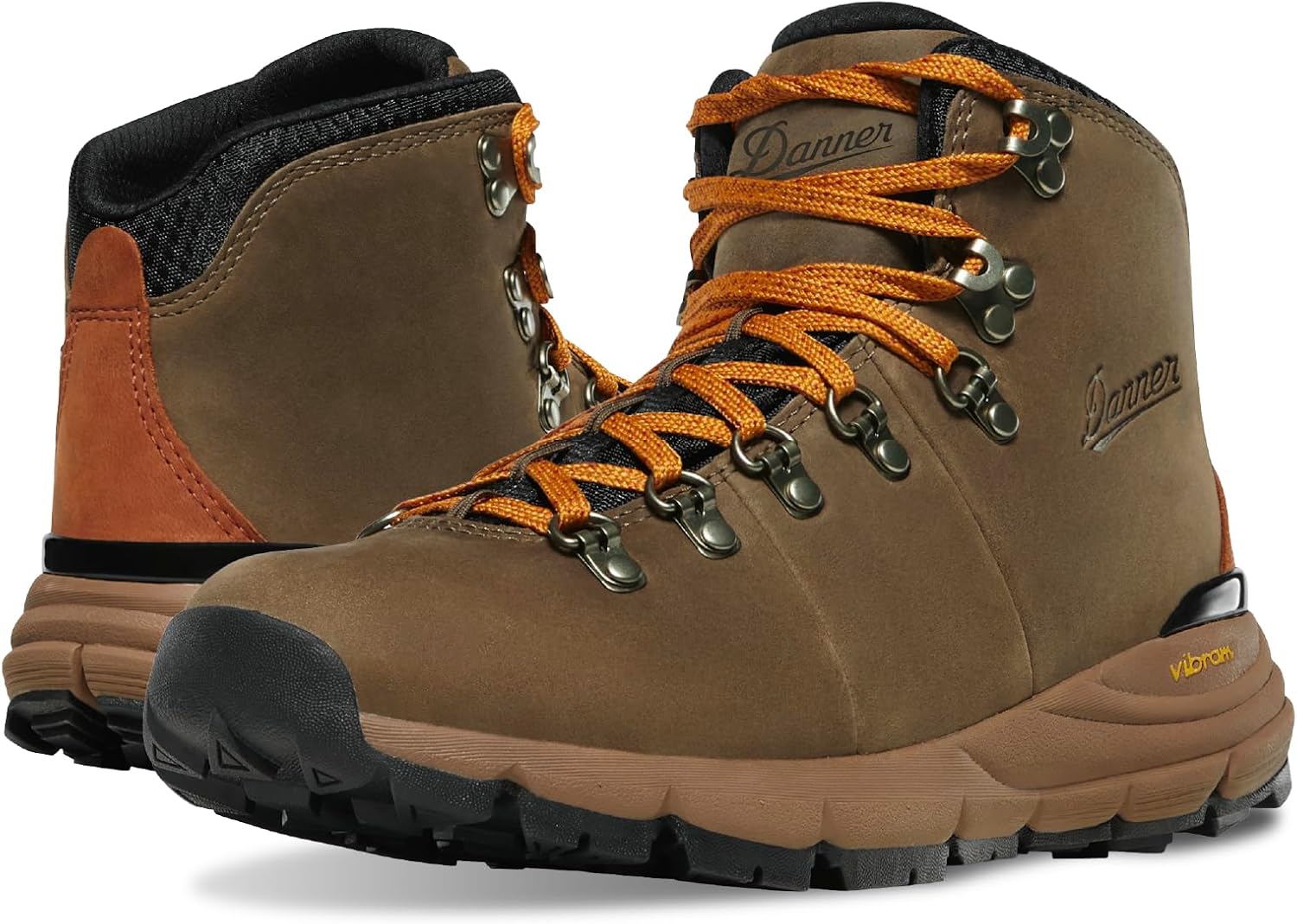 Danner Mountain 600 Hiking Boots for Women - Waterproof, Durable Suede Upper, Breathable Lining, Triple-Density Footbed & Vibram Traction Outsole