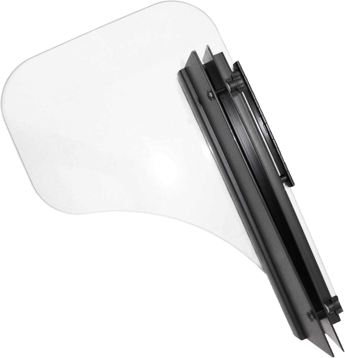 Rehabilitation Advantage Clear Polycarbonate Wheelchair Half Tray, Flip Down