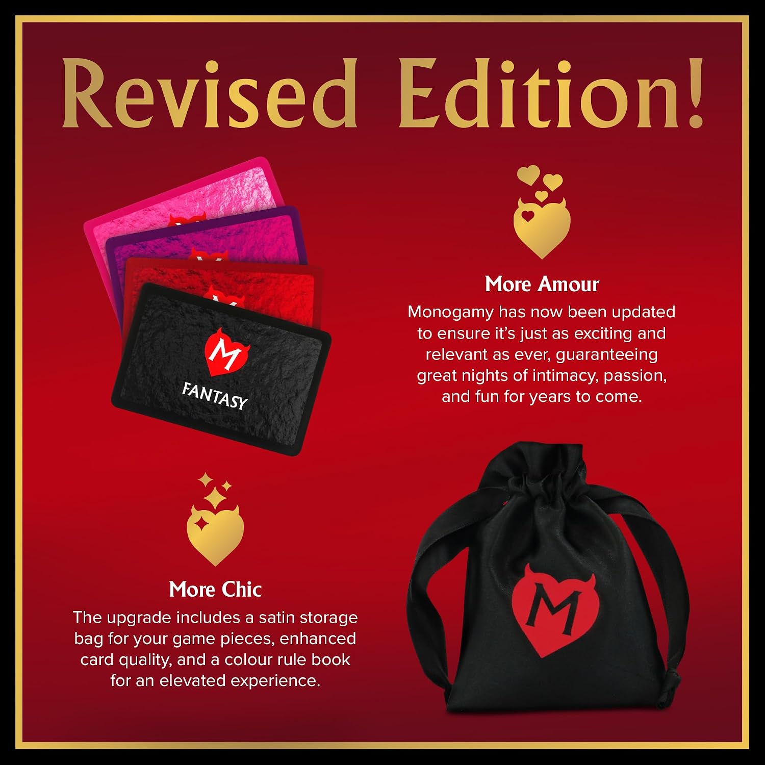 Monogamy Board Game - A Multi-Award Winning Board Game Making Great for Men and Women to Bring You Closer Than Ever