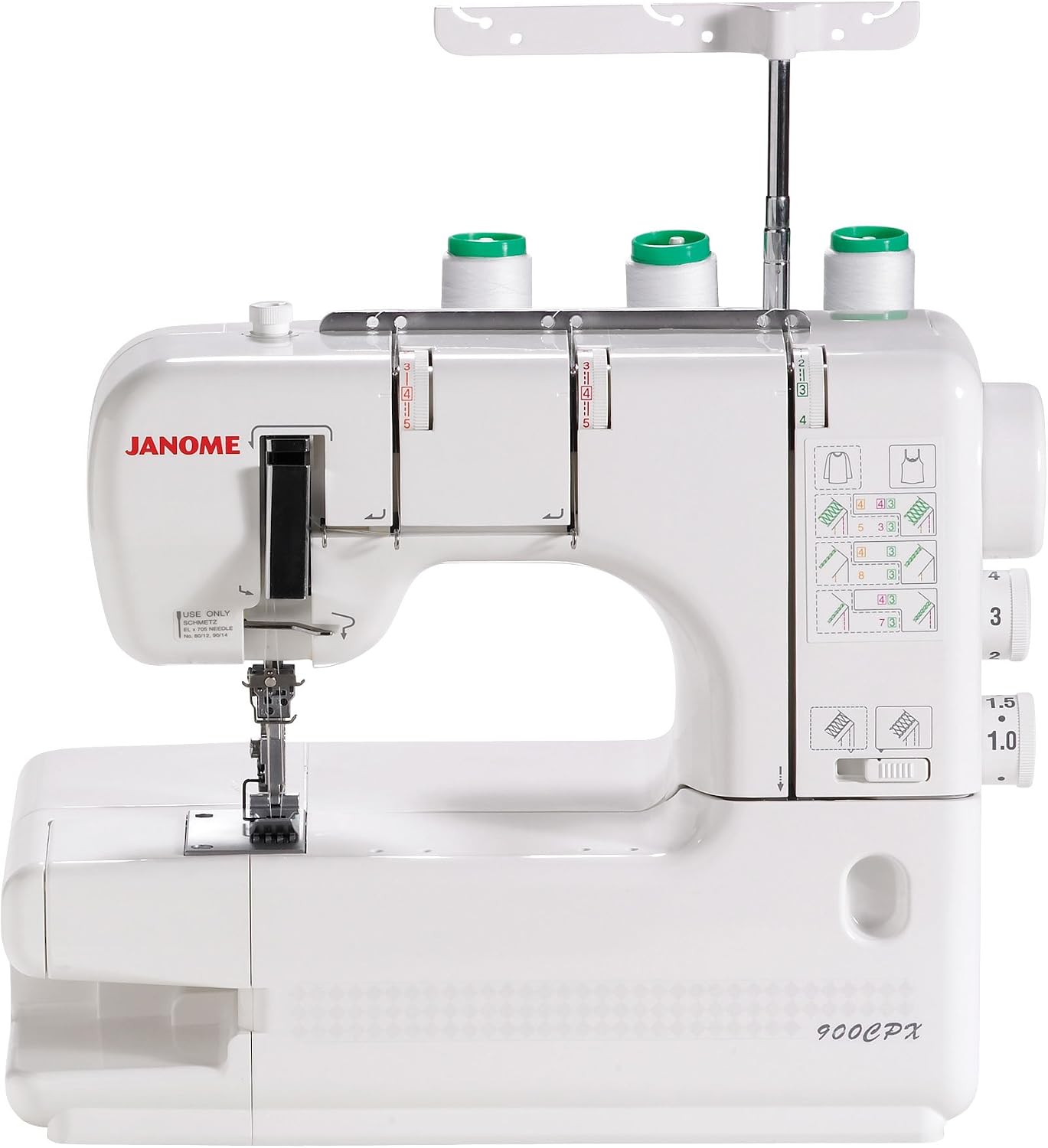 Janome CoverPro 900CPX Coverstitch Machine With Bonus Accessories