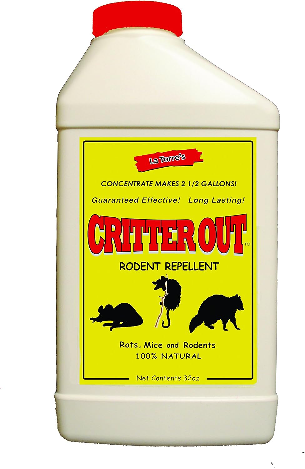 Mouse & Rat Repellent: Rodent Repellent: Critter Out 1 Gallon Ready to Use | Mouse & Rat repellent, Peppermint Oil Repellent, Get Rid of Rats, Prevent Nesting, Stops Chewing, Protect Engine Wiring