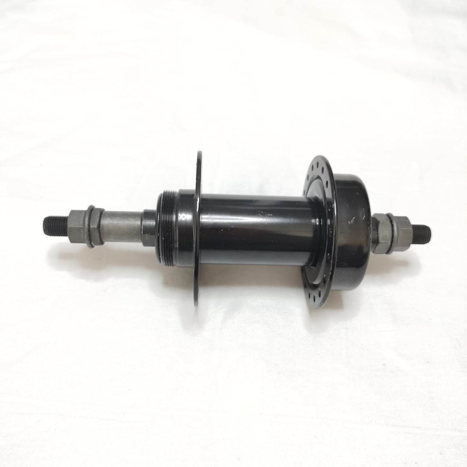 Bicycle Rear Hub Assembly 36 Holes, Disc Brake, Rear Width 135mm, Bicycle Wheel Part Rear Bike Hub (Black)