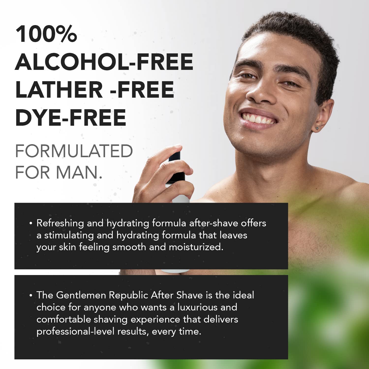 Gentlemen Republic 4oz After Shave - Alcohol-Free
