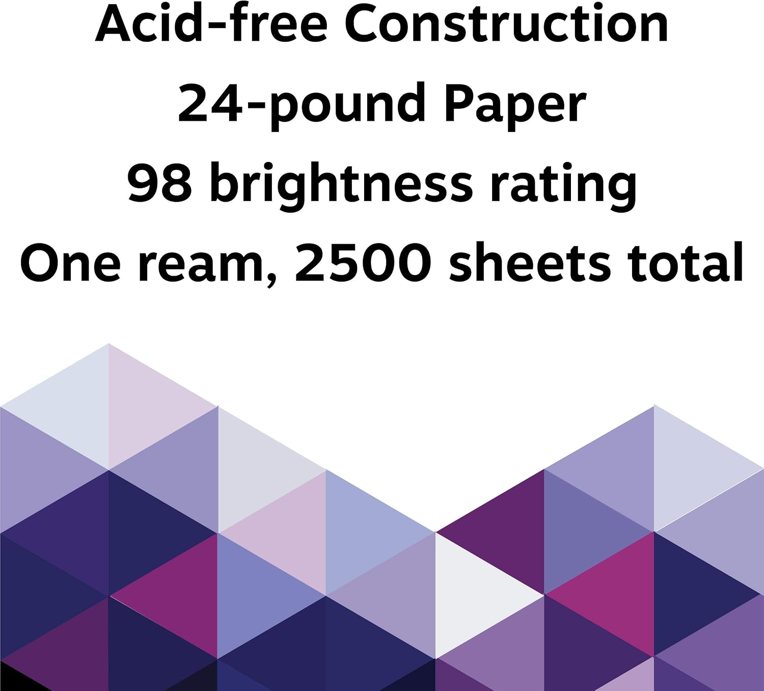 Staples Laser Paper 8.5 x 11 Inch 28 lb 98 Bright High‑Quality Prints, 500 Sheets | Heavyweight paper for crisp, professional prints in laser printers and copiers.