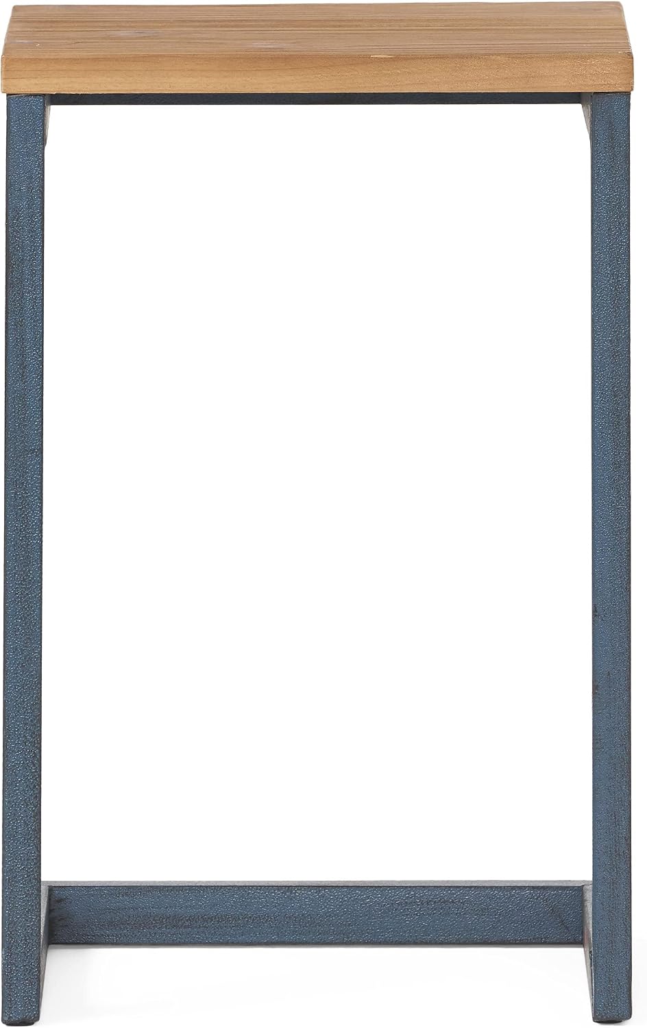 Christopher Knight Home Caspian Outdoor Firwood C Shaped Table, Antique Finish, Small, 10.25 in x 12.75 in x 19.5 in