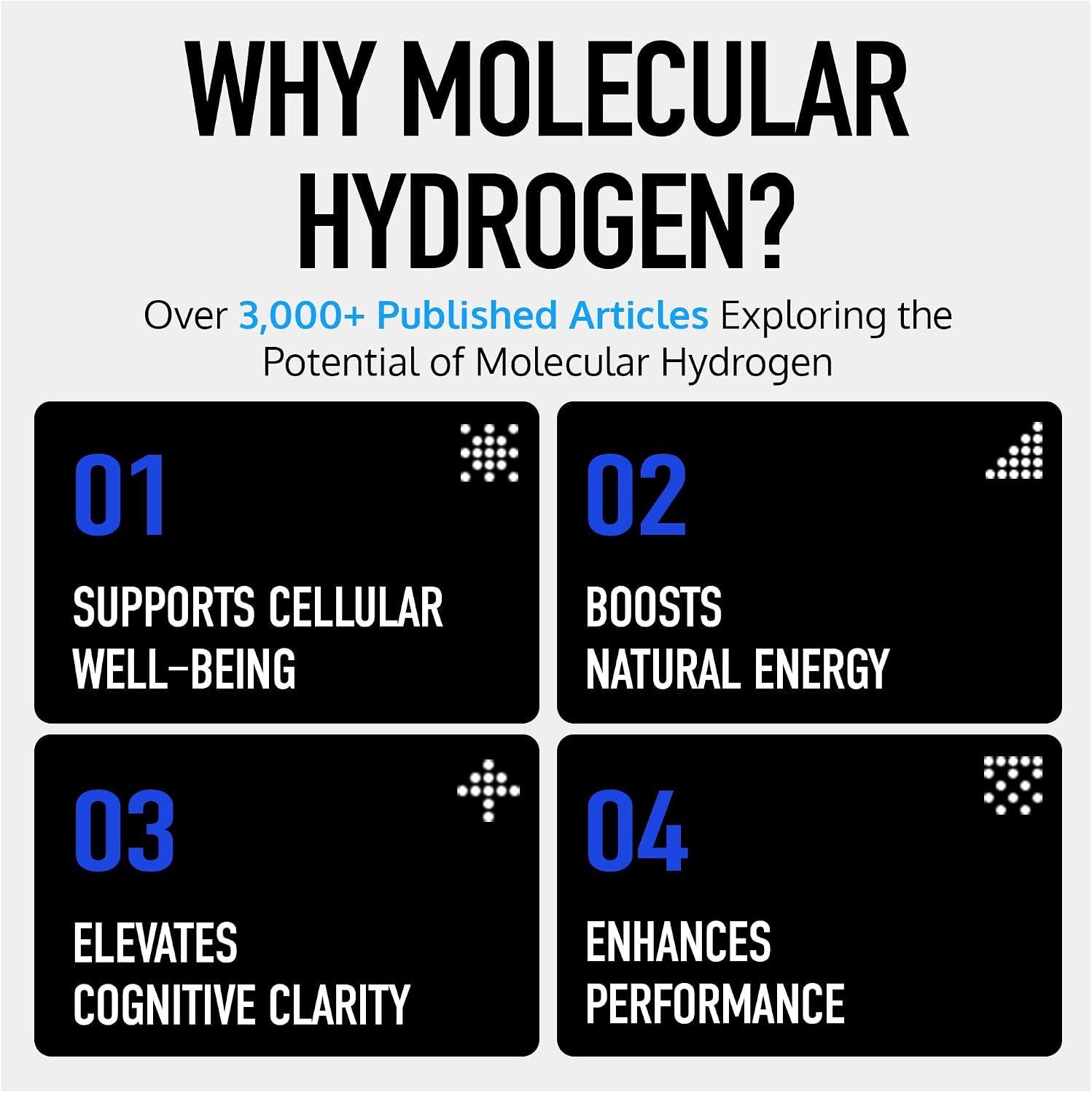 DrinkHRW REJUVENATION Molecular Hydrogen Water Tablets Unflavored, 30 Count