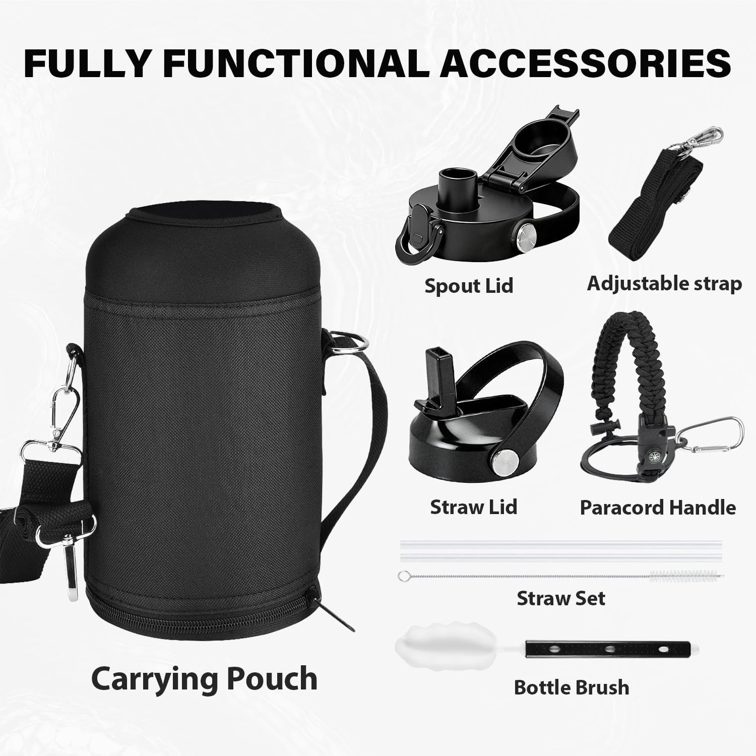 SENDESTAR Insulated Water Bottle 24 oz