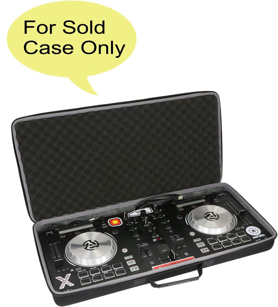 co2CREA Hard Case for Numark Mixtrack Pro 3 / Platinum FX DJ Controller | Travel Protective Bag with Handle, Shockproof EVA Carrying Box, Dustproof