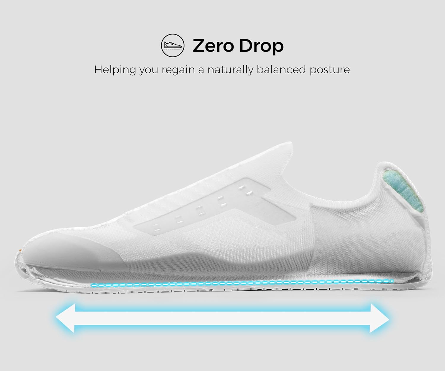 Men's Barefoot Shoes Zero Drop Minimalist Sneakers with Anatomical Toe Box | Breathable, Stretchy, Flat for Gym, Workout, Lifting, Training