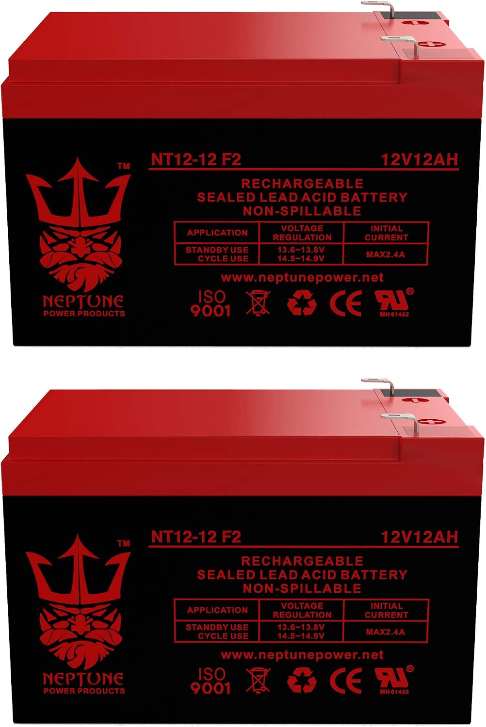 Pride Batteries for: Go Go, Go-Go Elite Traveler SC40E SC44E Scooter, Go-Go ES (S83) 3 Wheel Scooter, Go-Go Go-Chair 4 Wheel Scooter