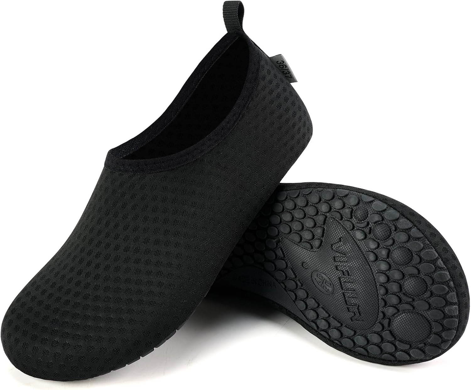 VIFUUR Water Shoes for Men Women Barefoot Quick Dry Aqua Socks Slip On | Lightweight, Breathable Upper, Flexible Sole, Drainage Design, Easy Slip-On Fit for Water Activities
