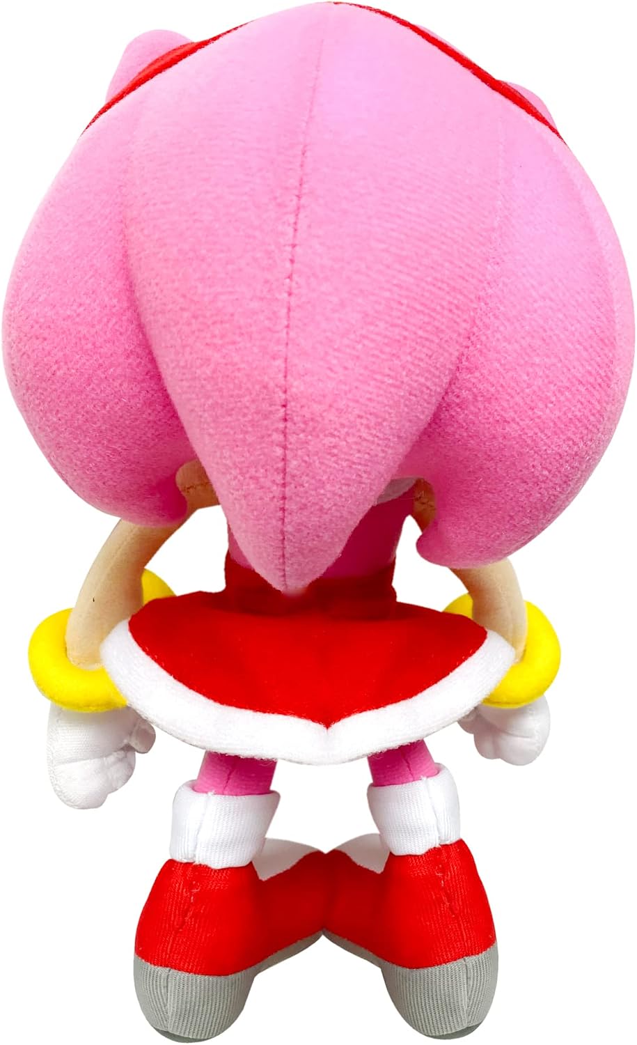 GE Animation GE-52635 Sonic the Hedgehog 9" Amy Rose in Red Dress Stuffed Plush