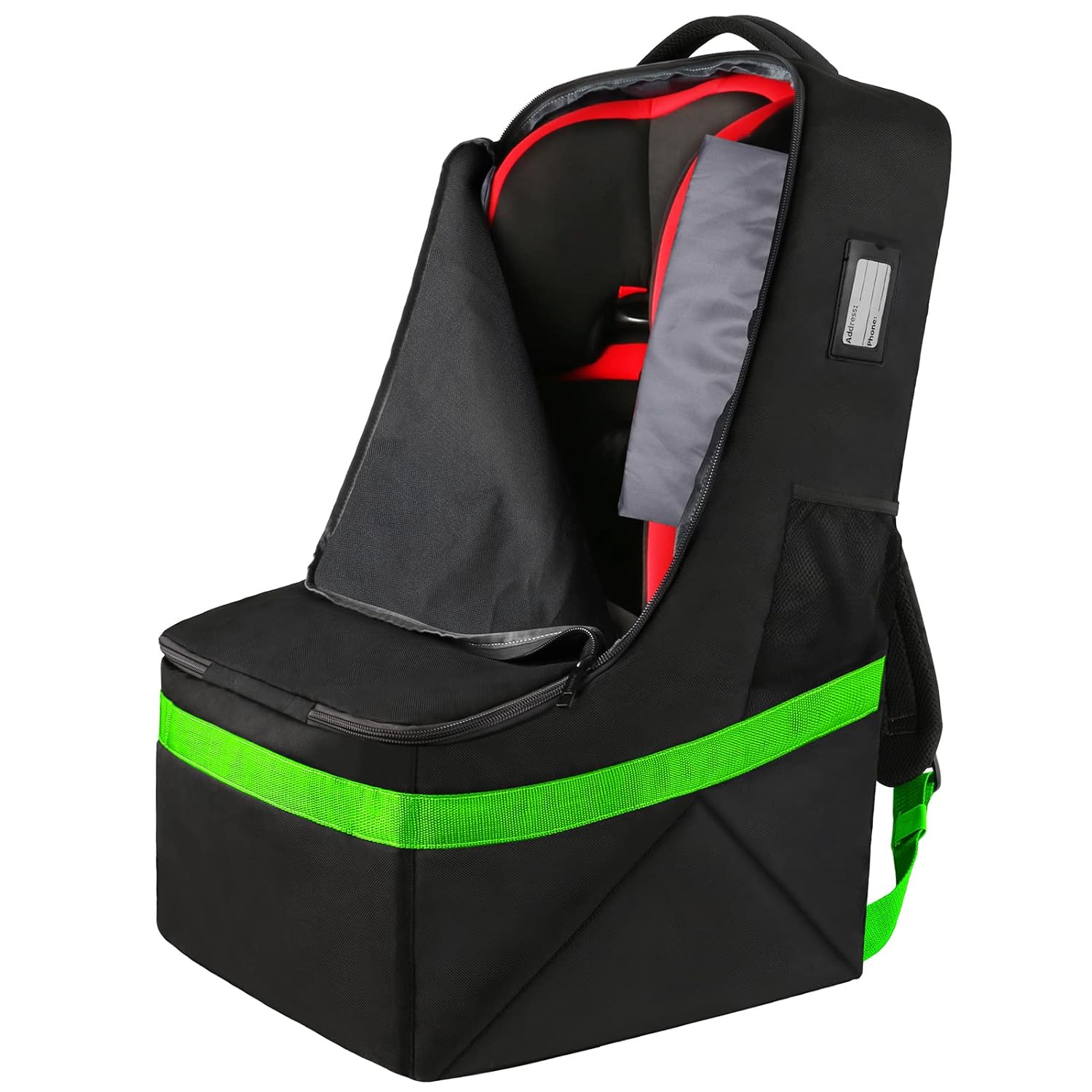 YOREPEK Padded Car Seat Travel Bag Backpack, Toddler Travel Essentials