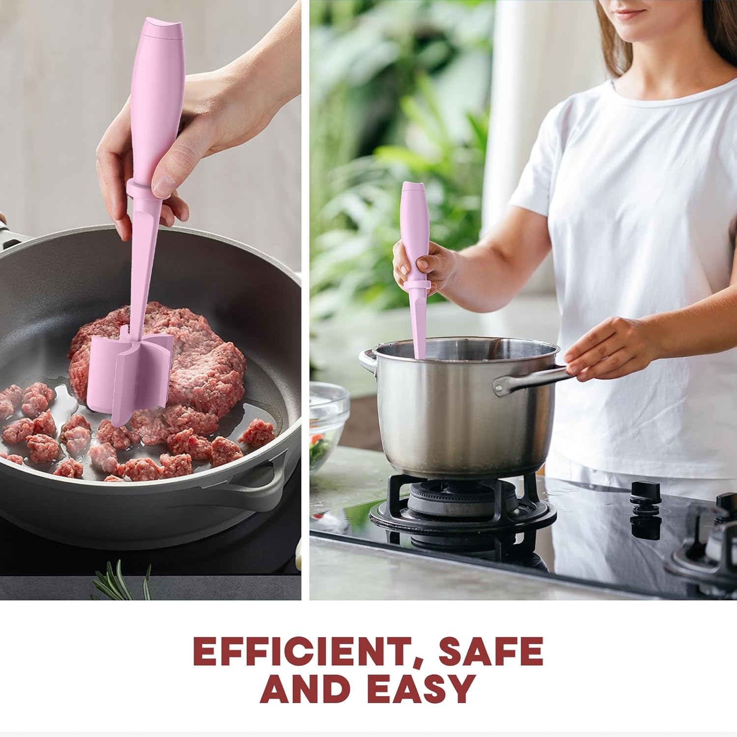PGYARD Meat Chopper Hamburger Grinder, Kitchen Smasher for Ground Beef