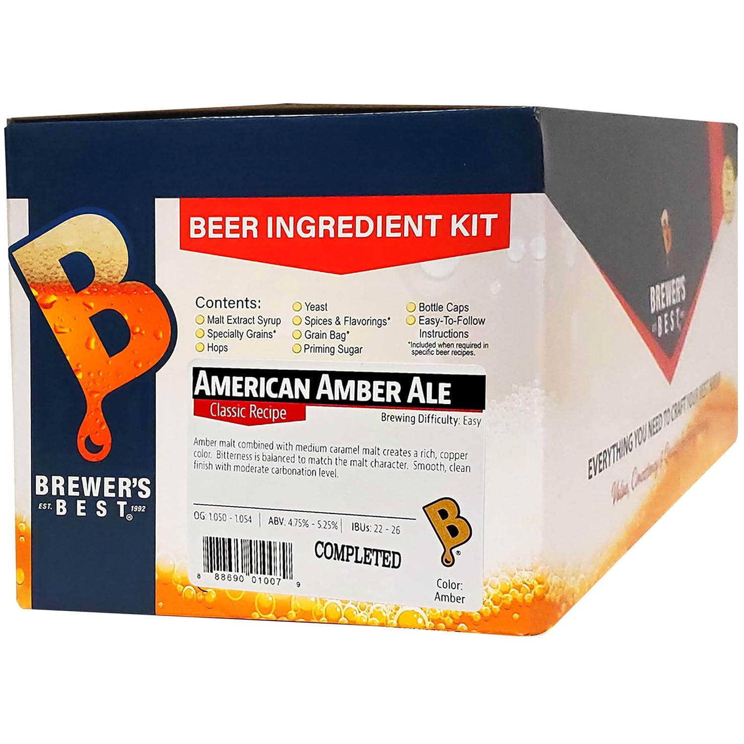 American Amber Homebrew Beer Ingredient Kit