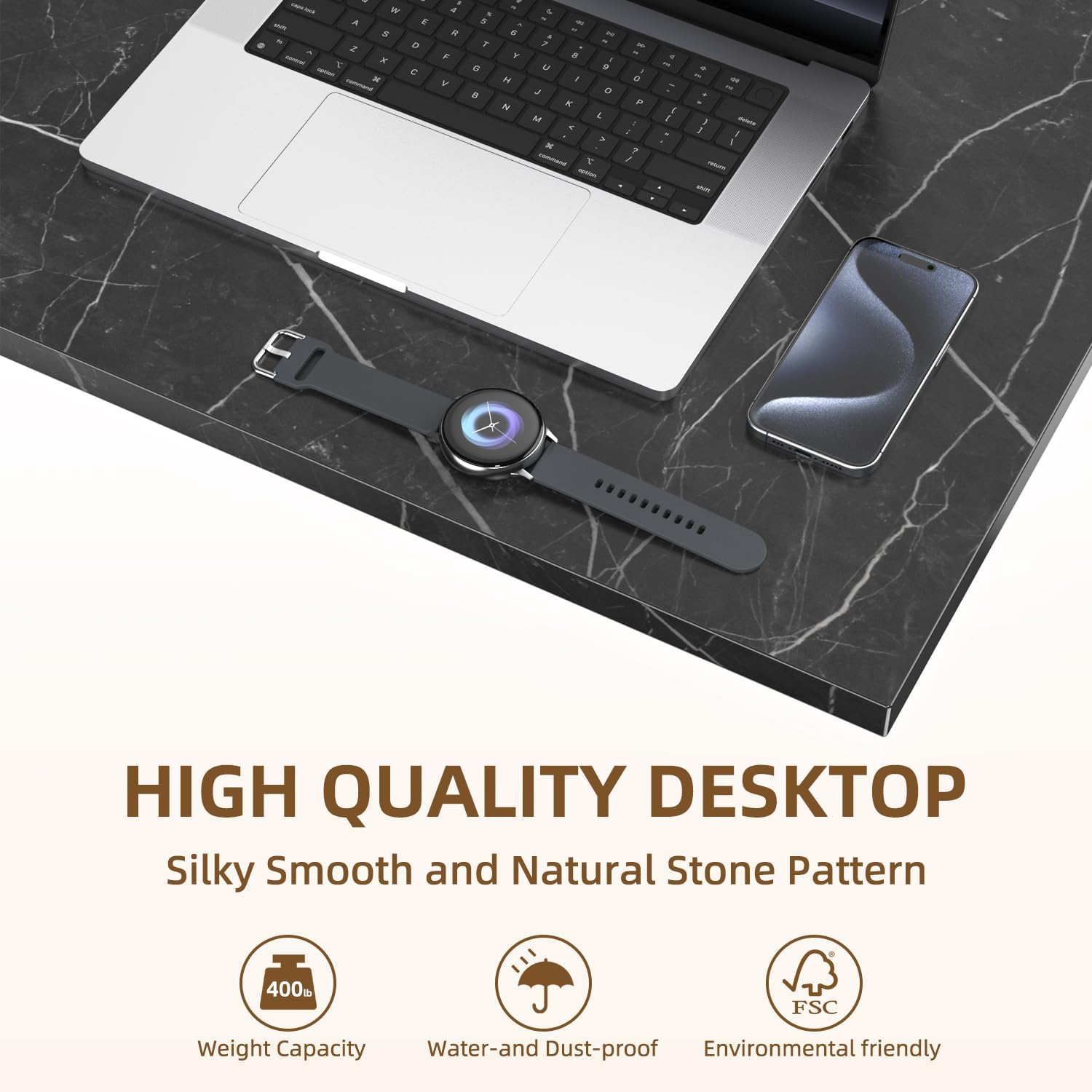 Rectangular Wood Table Top, 71x32x1 in Solid One-Piece Workbench Top | Wood Table Top Particle Board For Standing Desk, Home Office DIY Countertop, Washer Dryer, Coffee Bar And Workbench Use