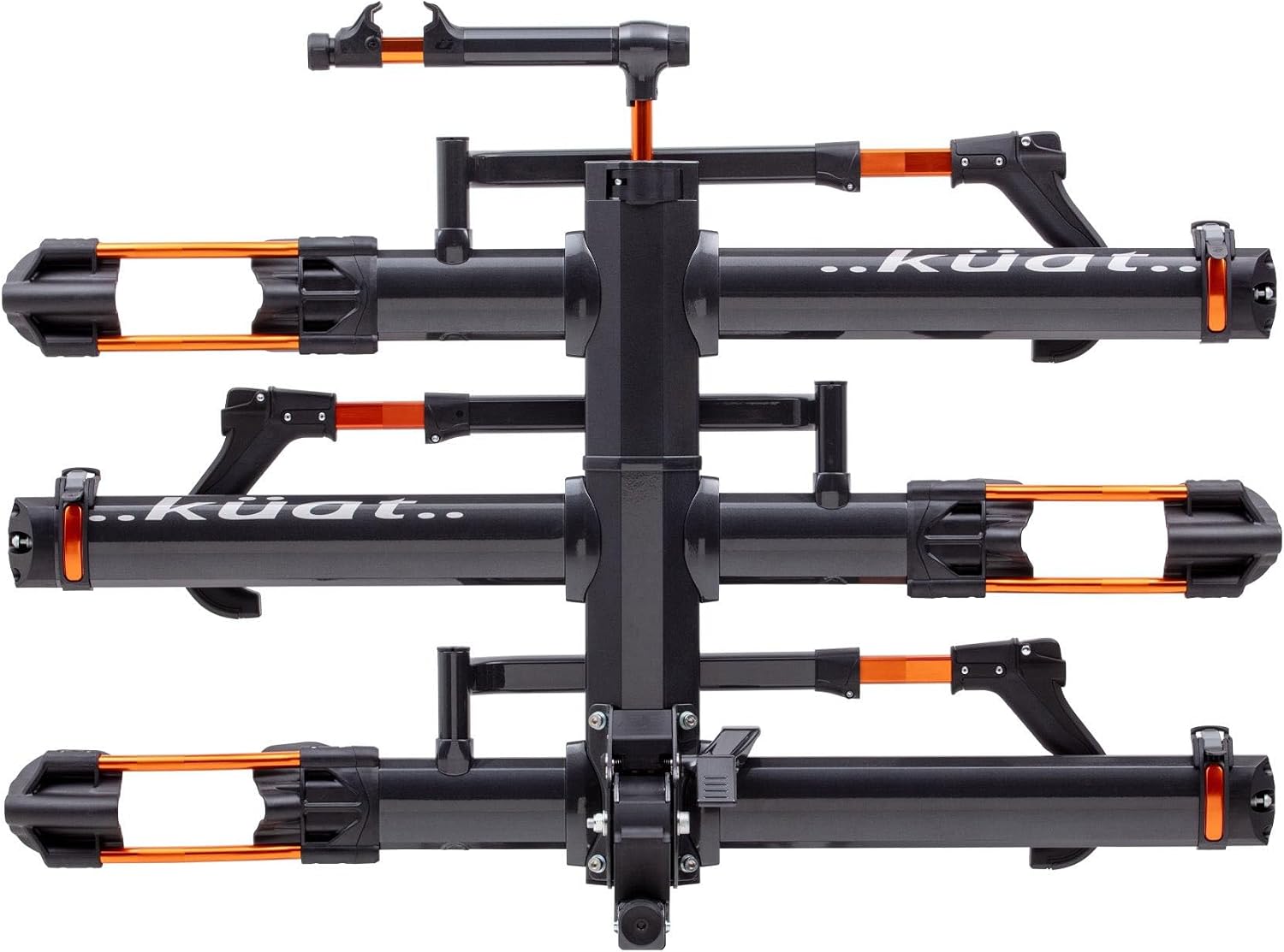 Kuat NV Add-On 2.0-2" - +2-Bike Rack, Black Metallic (NA22B) | Increases 2" NV 2.0 to a 4-Bike Hitch Rack, Rugged All-Metal Construction, E-Bike Compatible, Easy Installation