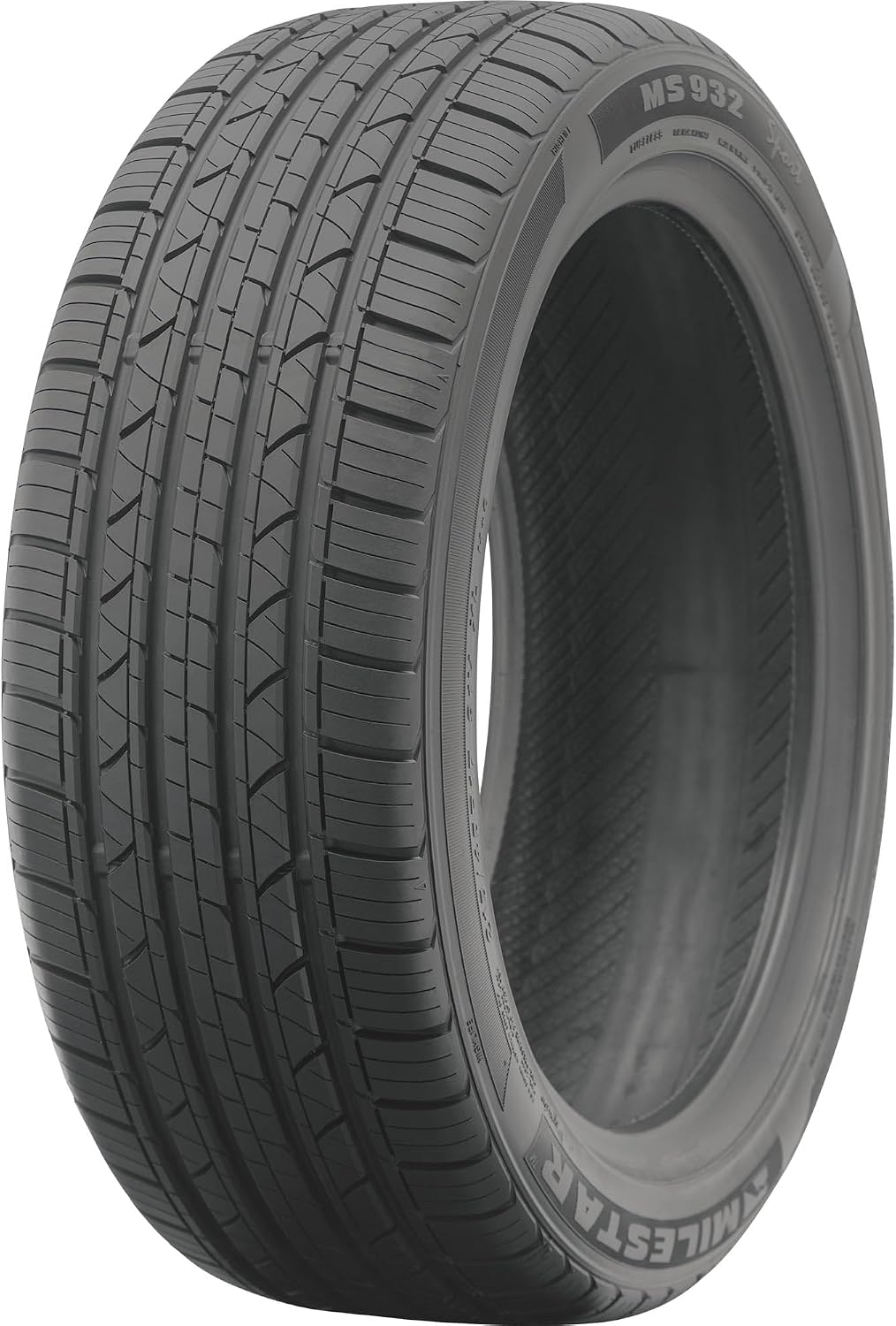 Milestar MS932 Sport 225/55R17 101V XL | Truck/SUV Performance All Season Traction 101V Rated Extra Load Radial Construction Black Sidewall Tire
