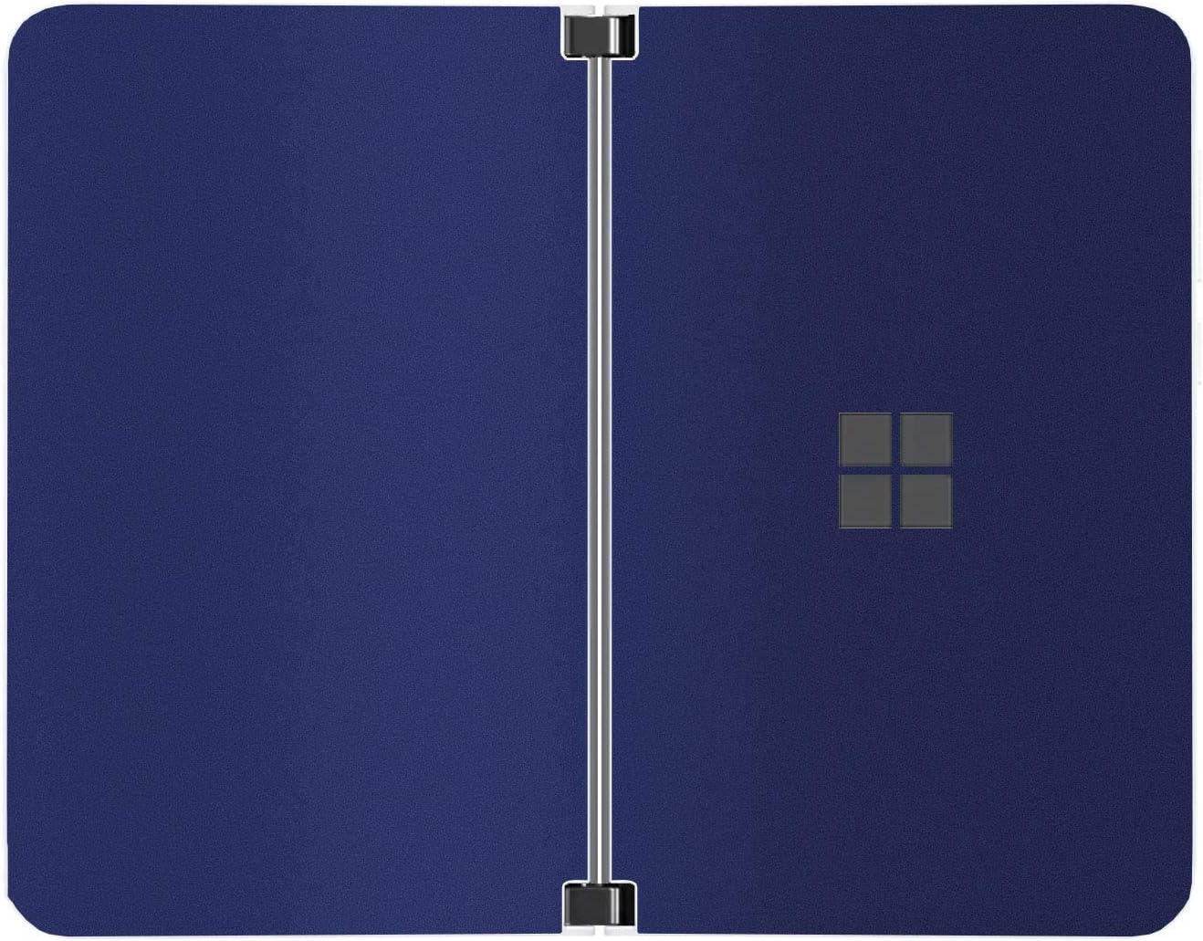 SopiGuard Sticker for Surface Duo Phone Edge-to-Edge Precision Vinyl Skin Wrap (Leather Textured)