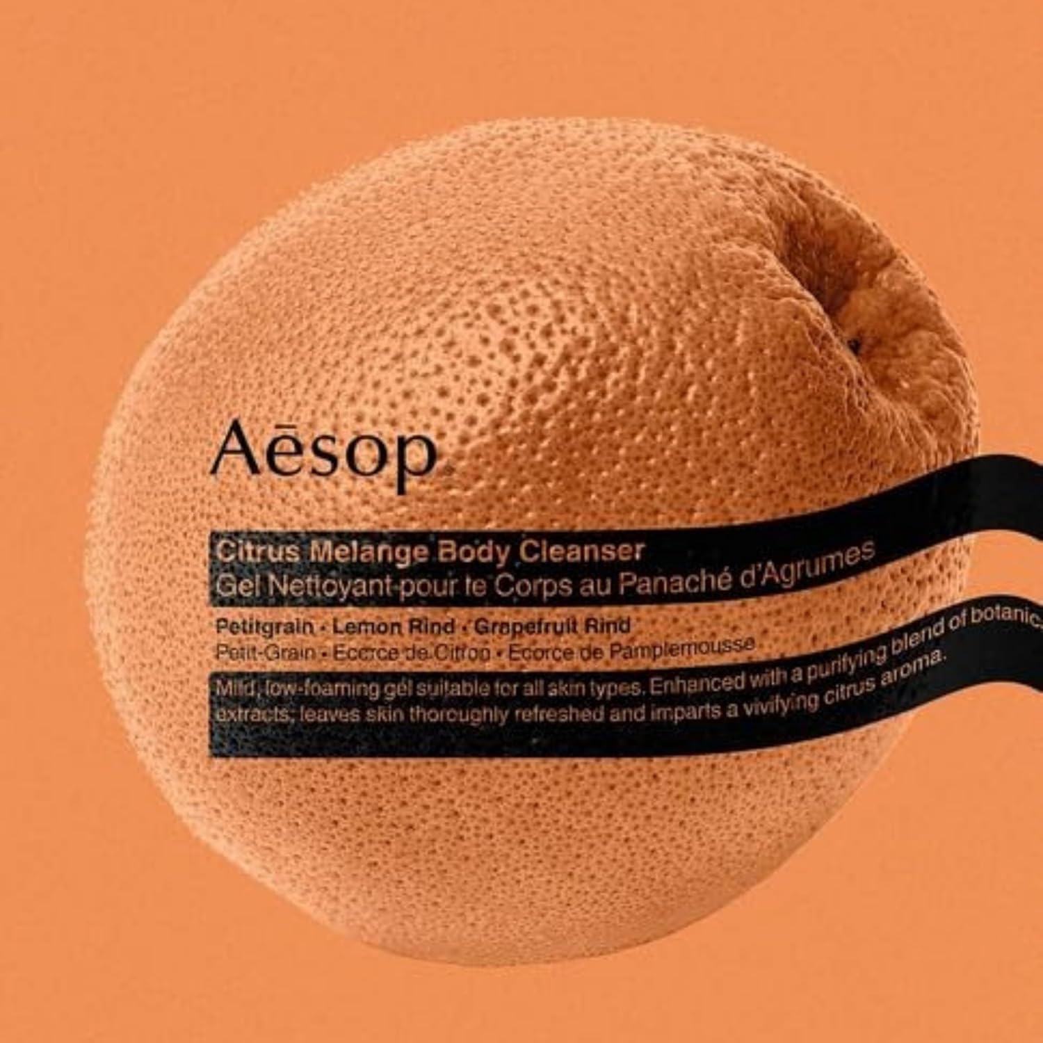 Aesop Geranium Leaf Body Cleanser | Gentle Shower Gel with Geranium, Mandarin and Bergamot Essential Oil Blend to Refresh & Balance Skin | 500 mL / 16.9 oz