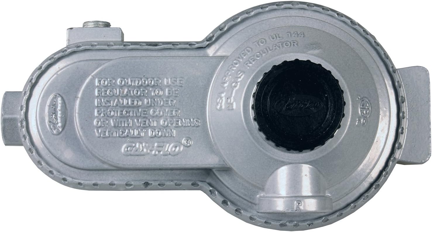 JR Products 07-30385 Low Pressure Two-Stage LP Gas Regulator