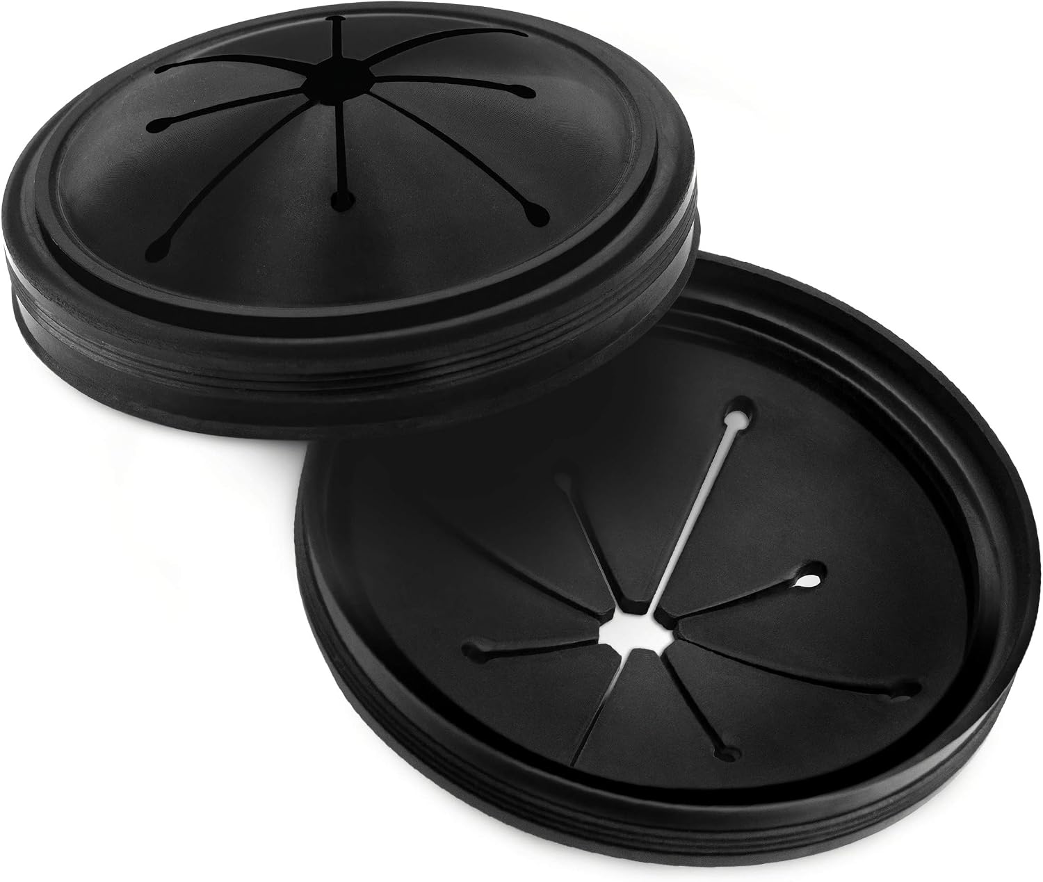 Garbage Disposal Splash Guard Collar Sink Baffle, Food Waste Disposer Parts Accessories, 3-1/8 Inch Multi-function Drain Plugs for Garbage Disposals by CLEESINK