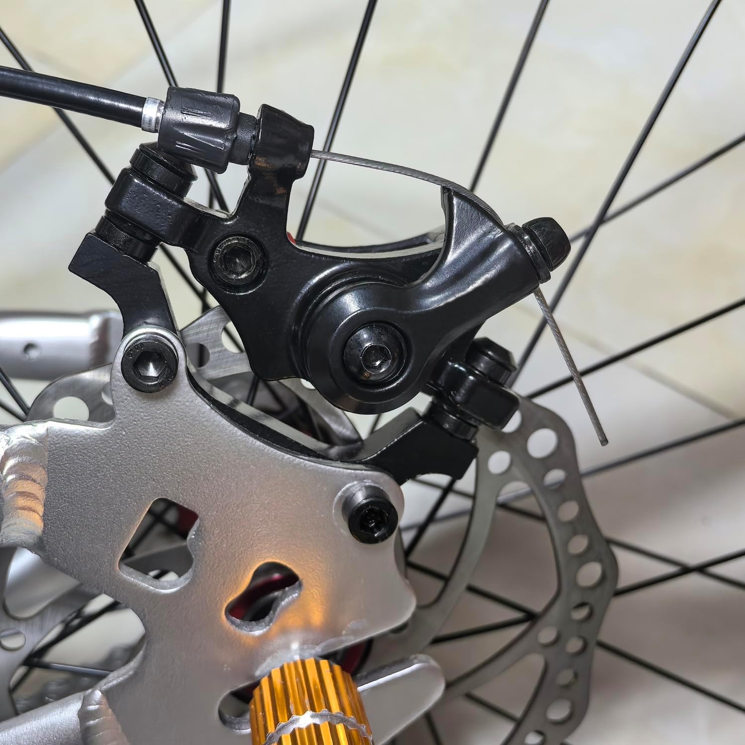 Bike Disc Brake Kit With Front and Rear Caliper、160mm Bike Rotor