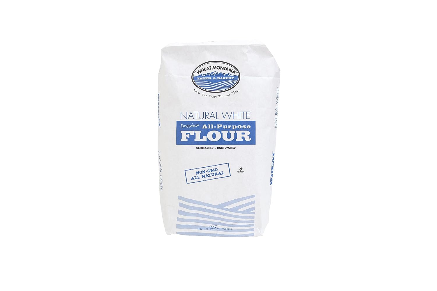 Wheat Montana White Flour, Natural, 50 Pound