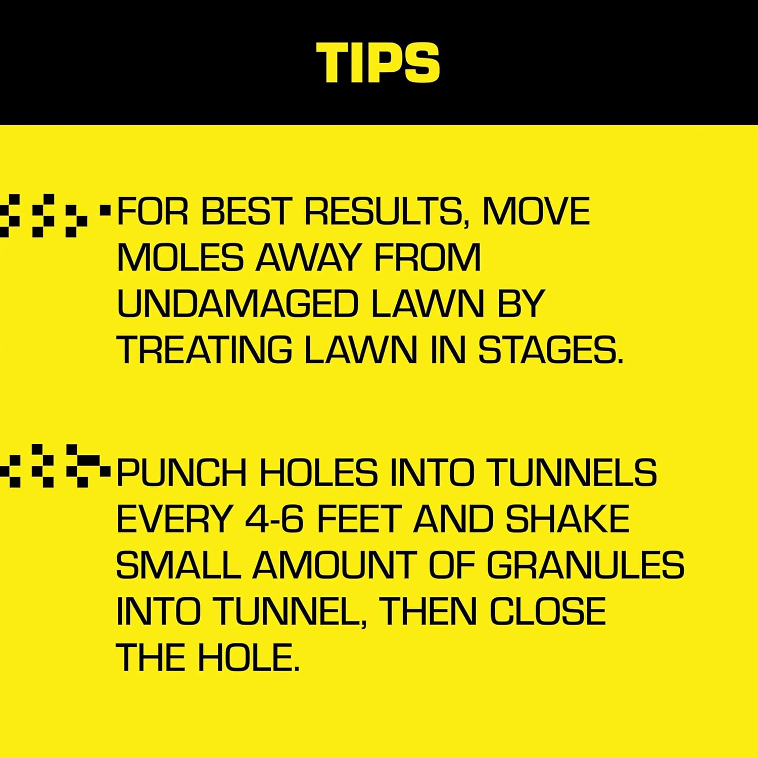 Tomcat Mole & Gopher Repellent Granules, 4 lbs. | Mole Repellent Granules Formulated with Castor Oil, For Lawns