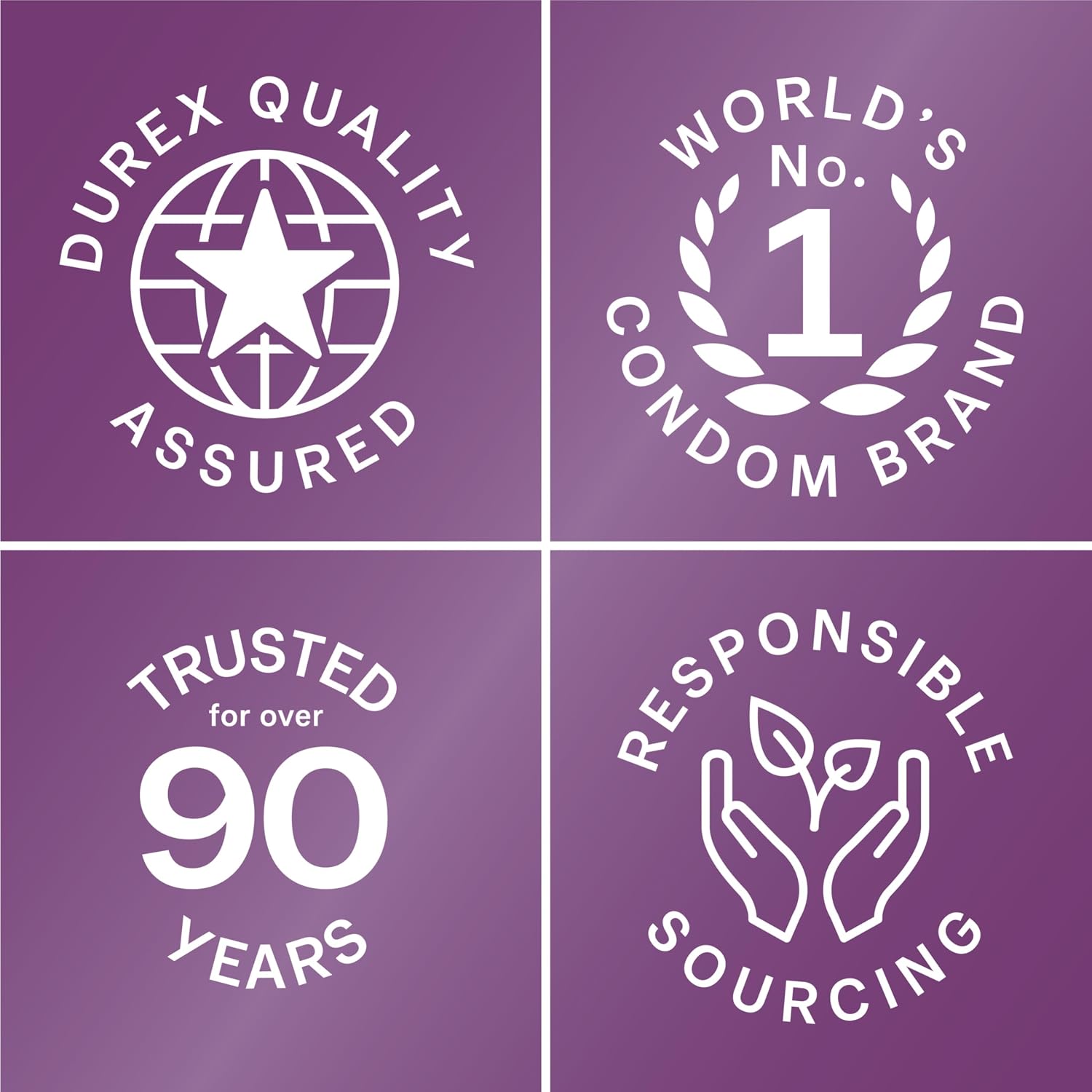 Durex Pleasure Pack Assorted Thin Condoms, Exciting Mix of Sensation and Stimulation, Lubricated Natural Rubber Latex Condoms for Men, 42 Count