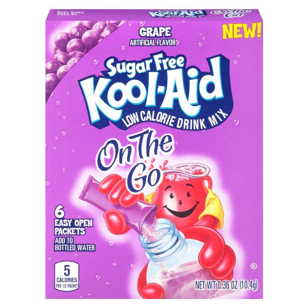 Kool-Aid Sugar-Free Tropical Punch On-The-Go Powdered Drink Mix 6 Count