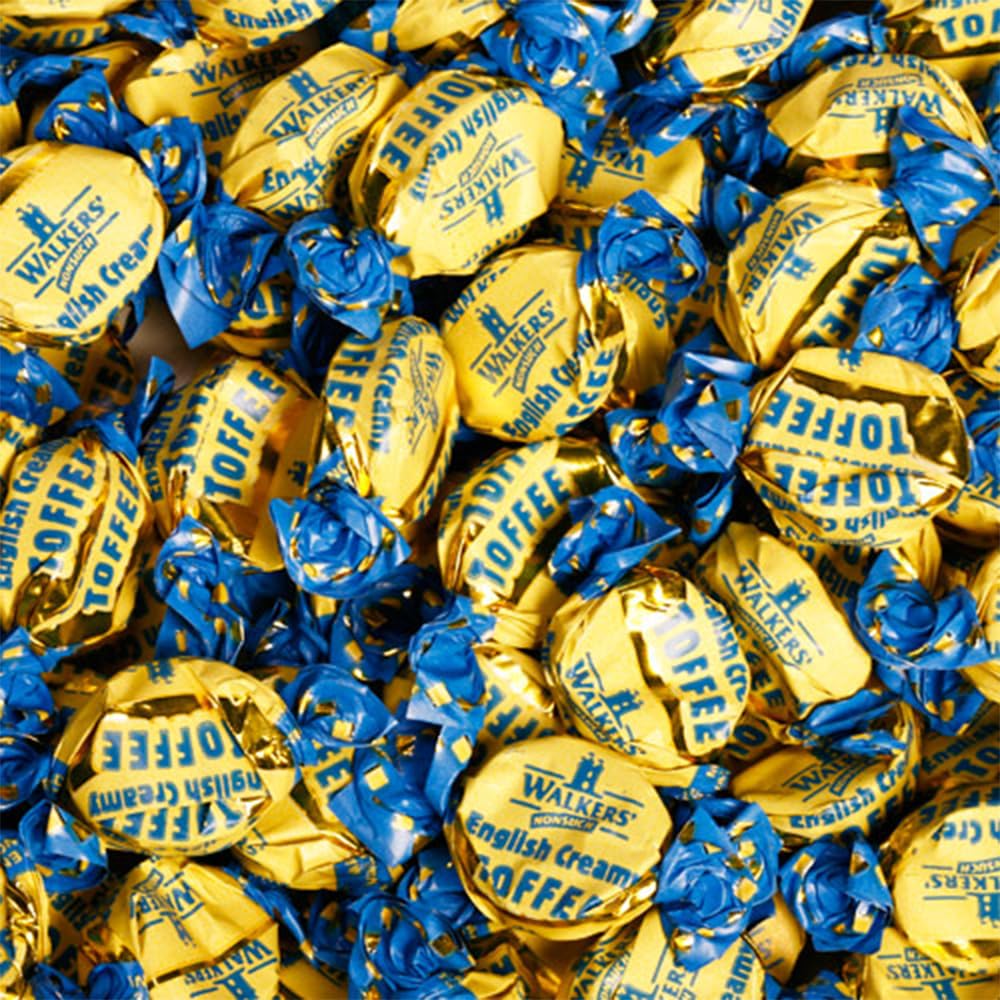 Walkers' Nonsuch English Creamy Toffees | with Whole Milk & Butter | Imported from UK | Traditional British Sweets | Classic English Toffee | 88.18