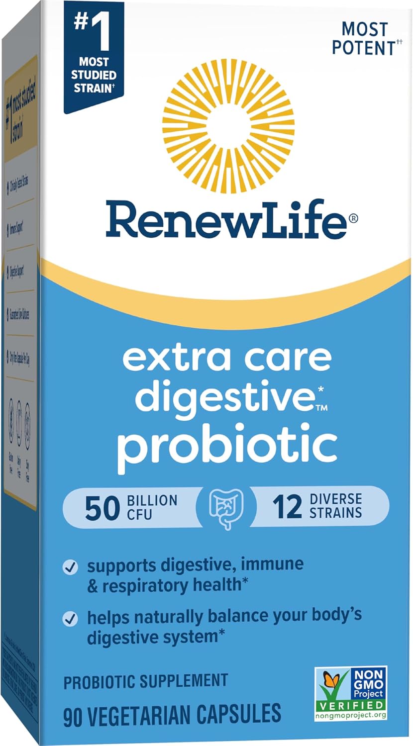 Renew Life Ultimate Flora Probiotic 80 Billion CFU | 31 Strains